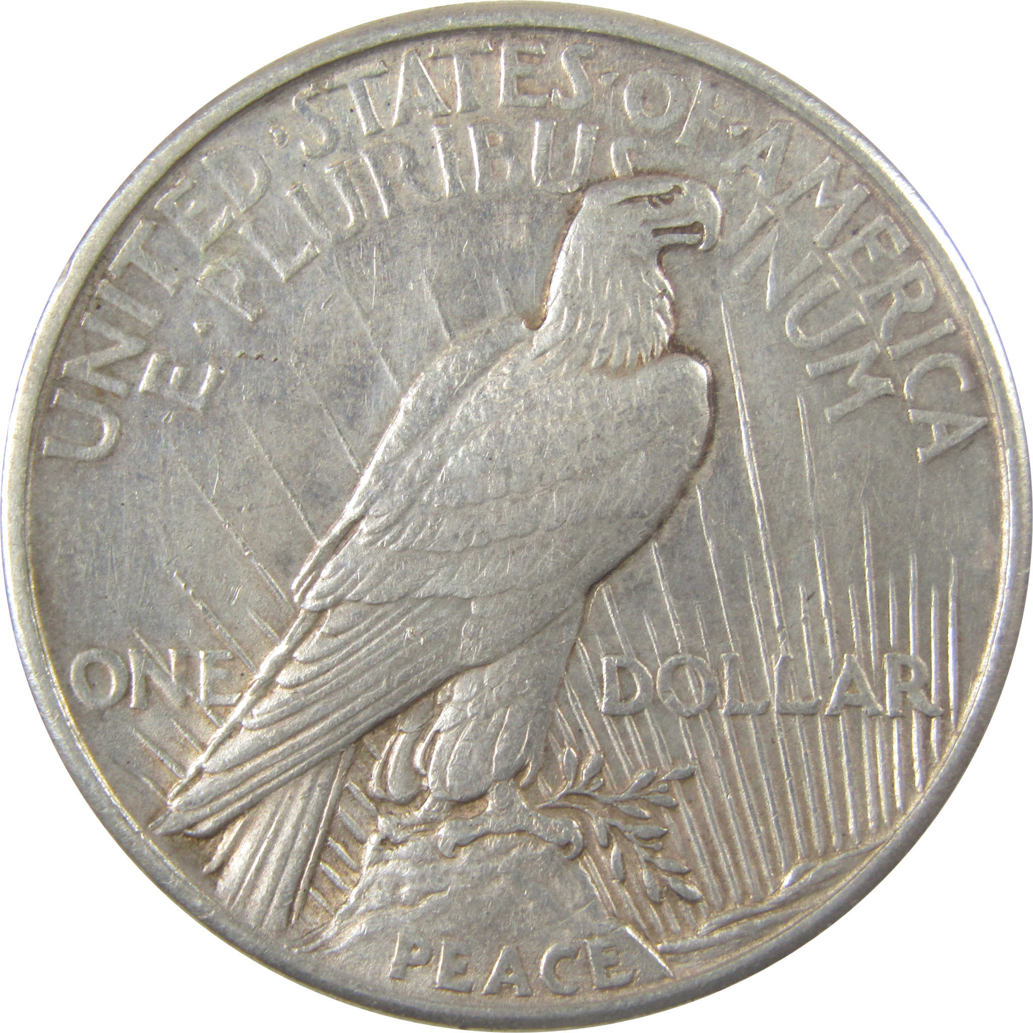 1921 High Relief Peace Silver Dollar XF EF Extremely Fine SKU:I24307
