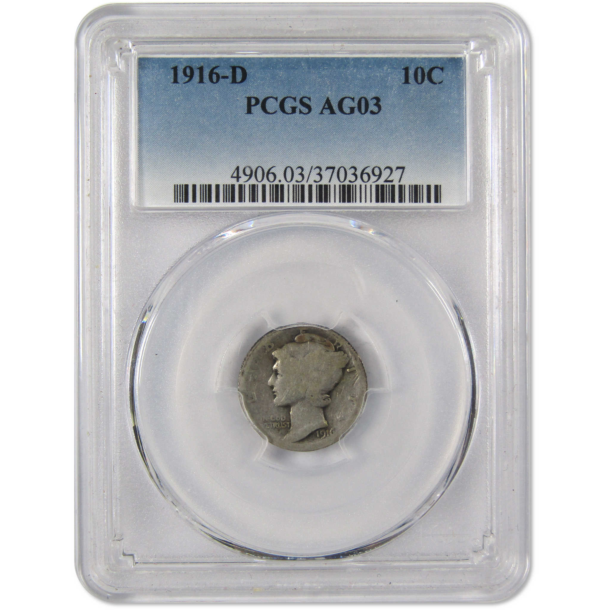 1916 orders silver mercury dime