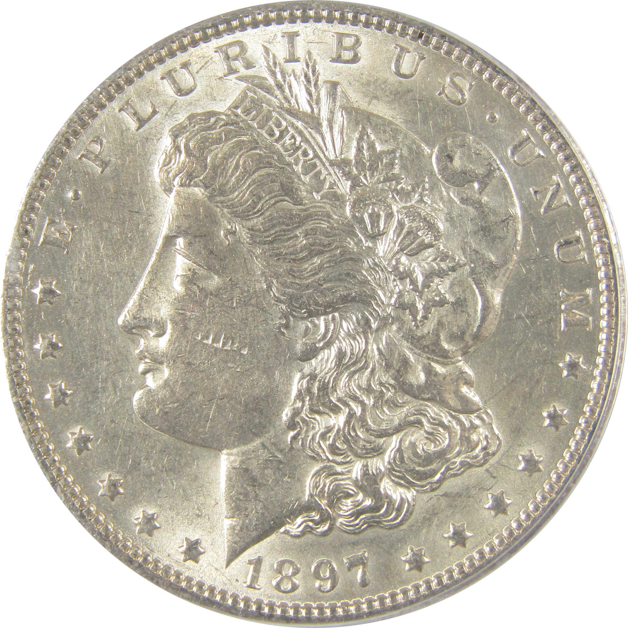1897 O Morgan Dollar AU 55 Details ANACS Silver $1 Coin SKU:I19258 - Morgan coin - Morgan silver dollar - Morgan silver dollar for sale - Profile Coins & Collectibles