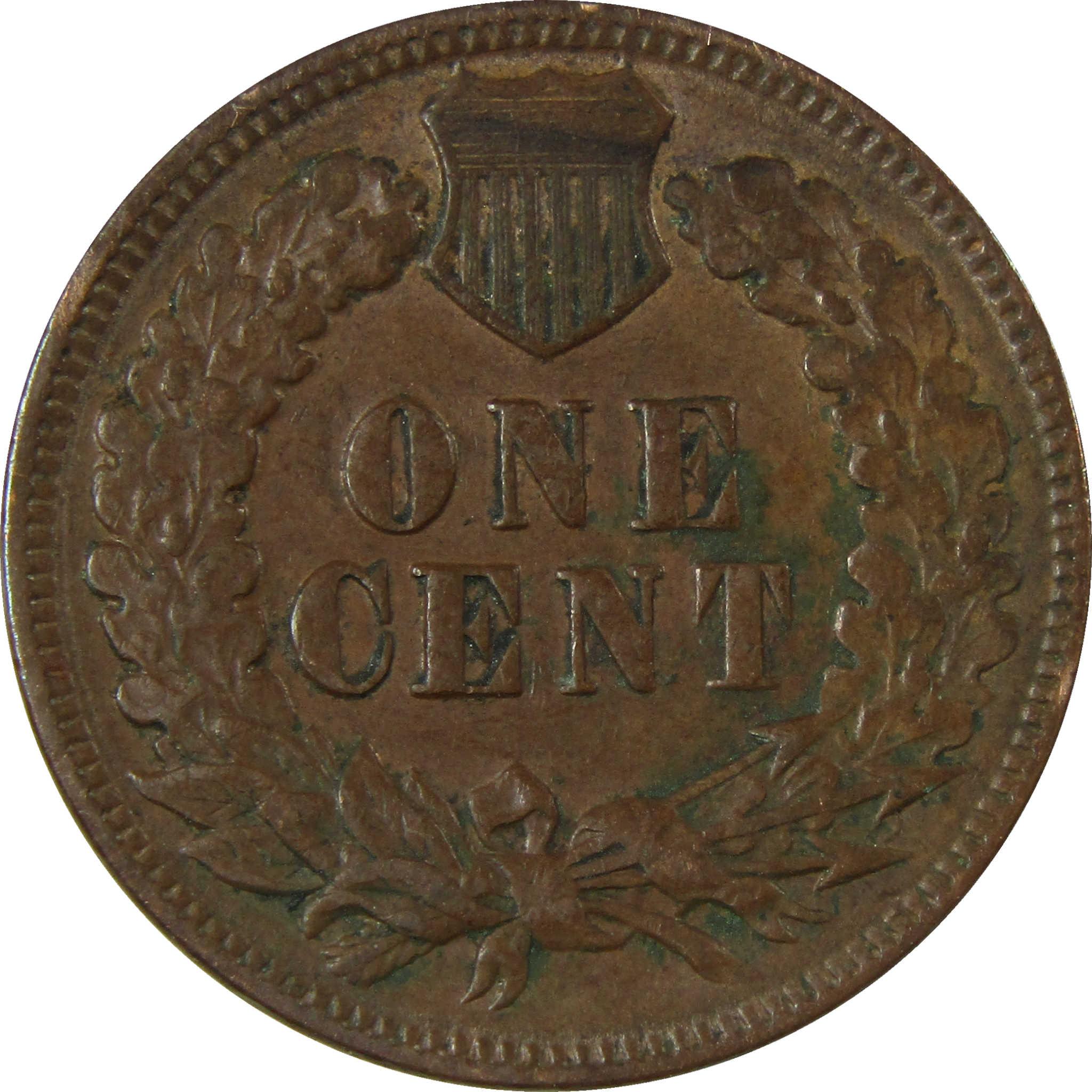 1887 Indian Head Cent XF EF Extremely Fine Penny 1c Coin SKU:I26978