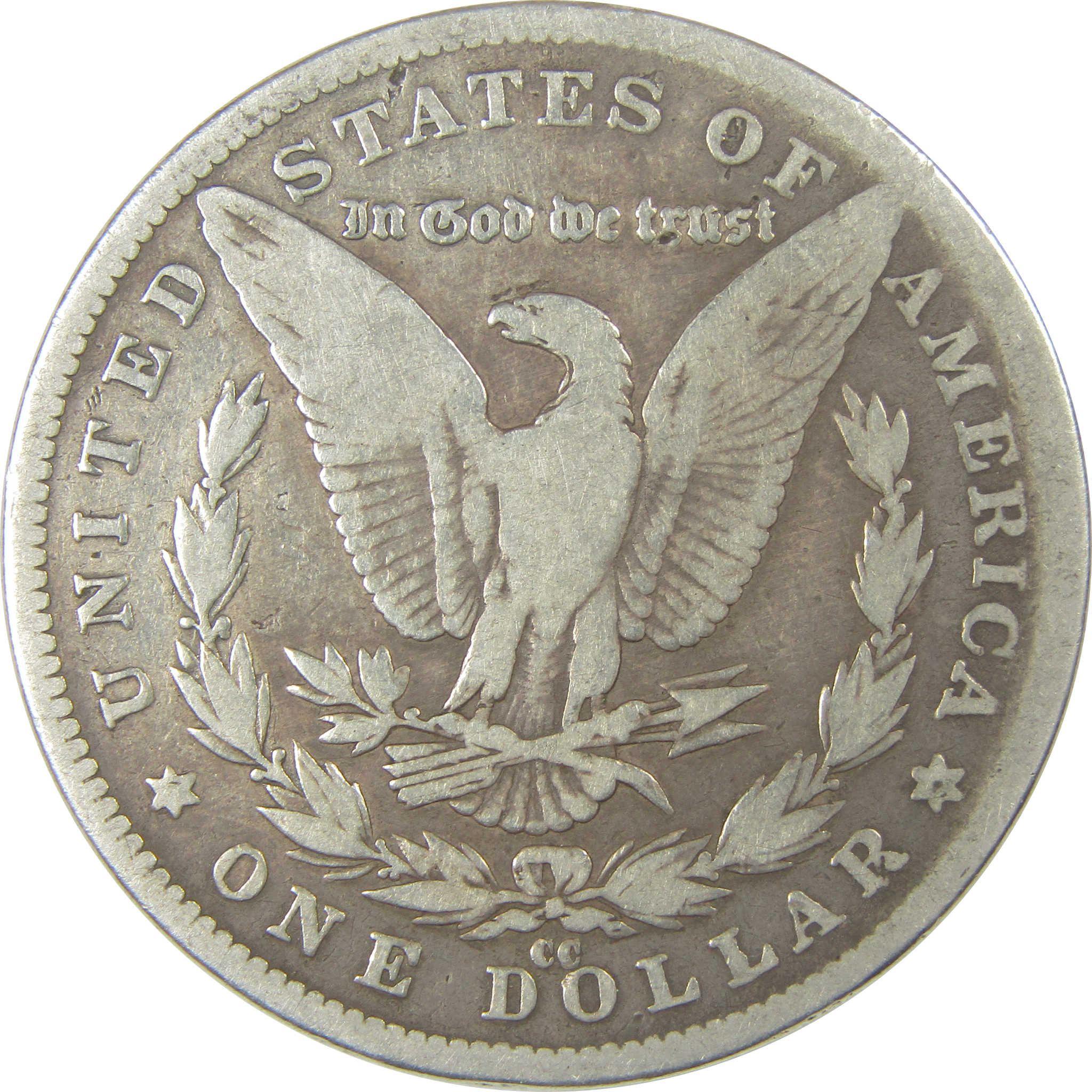 1889 CC Morgan Dollar VG Very Good Silver $1 Coin SKU:I20589 - Morgan coin - Morgan silver dollar - Morgan silver dollar for sale - Profile Coins & Collectibles