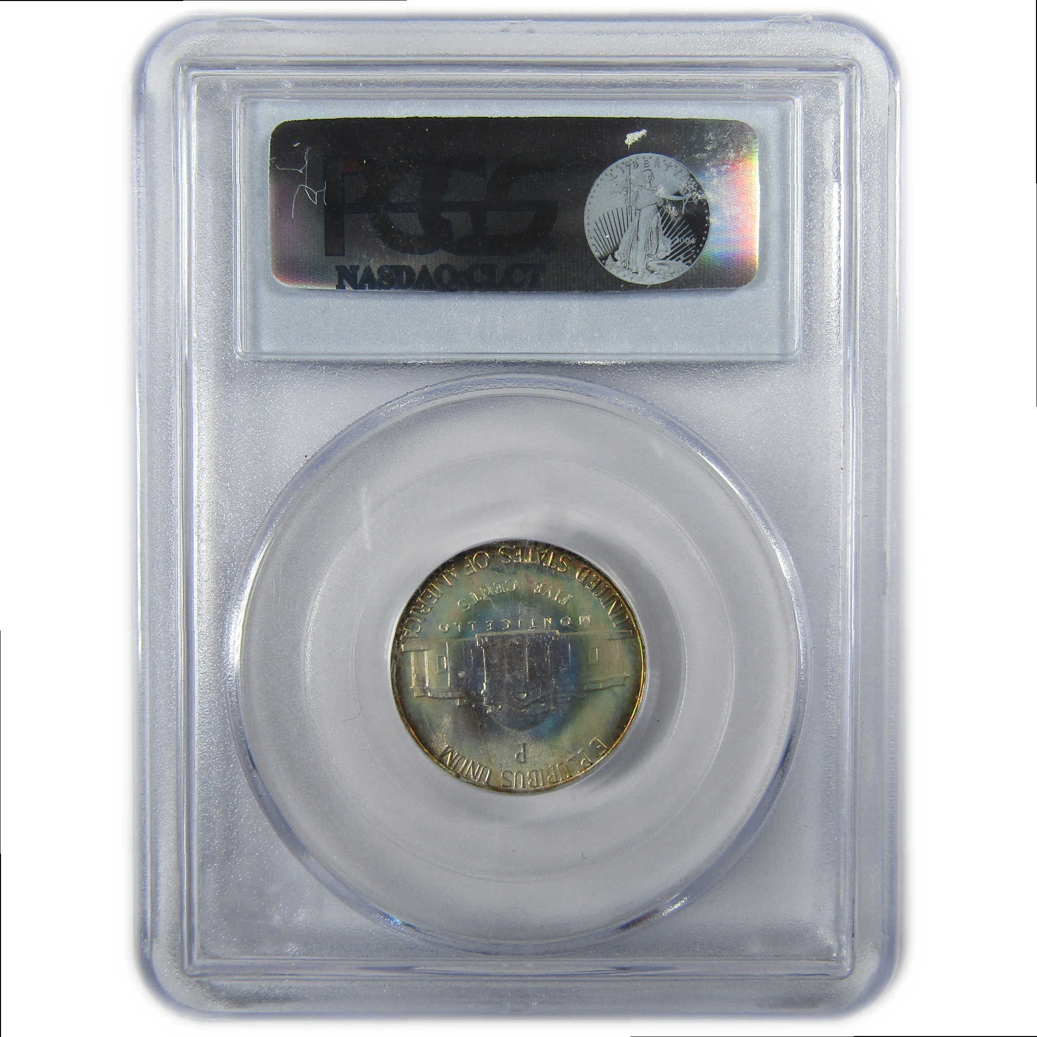 1945 P Jefferson Wartime Silver 5c MS 66 PCGS Toned SKU:I26441