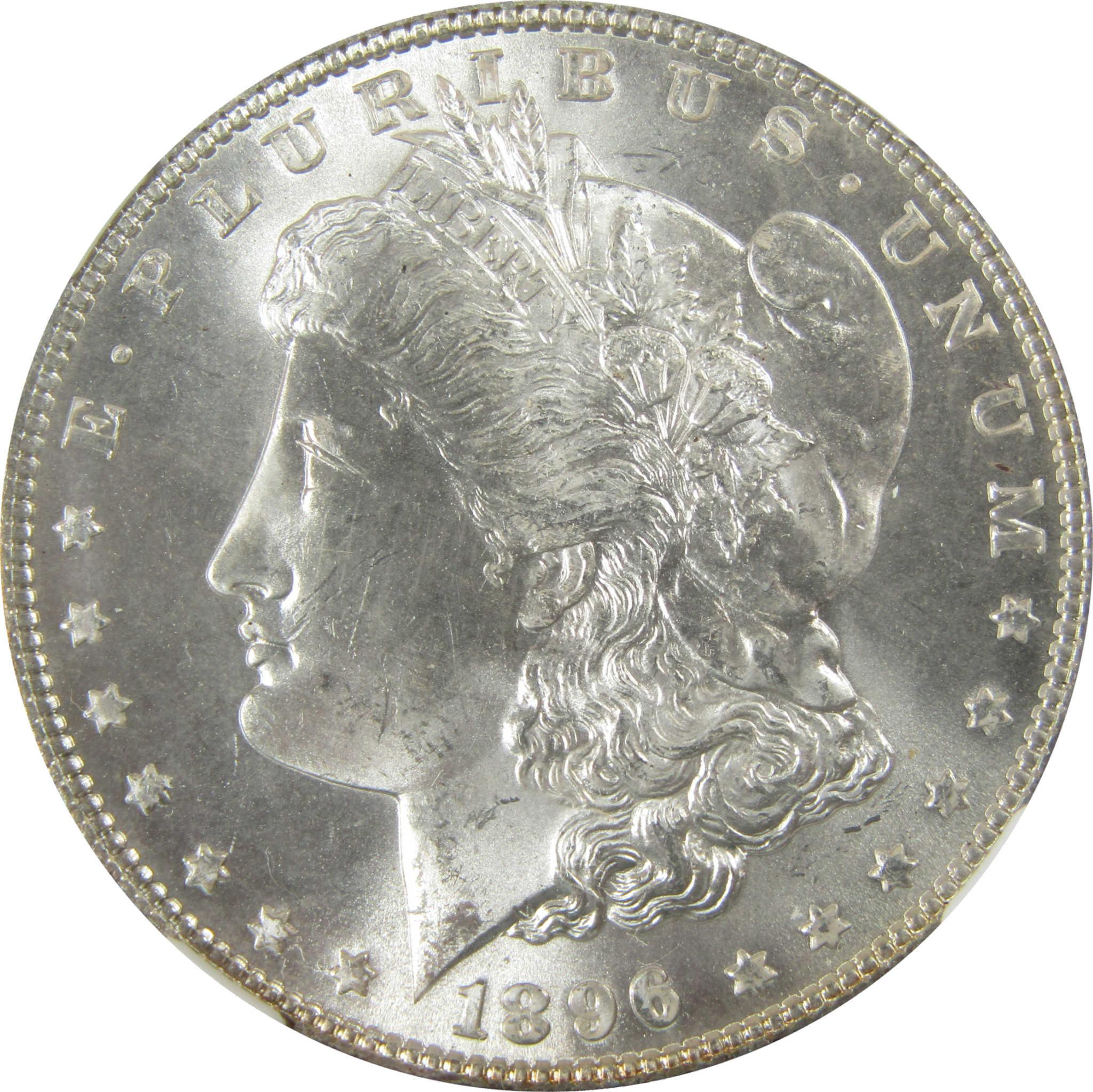 1896 Morgan Silver Dollar MS 65 NGC Uncirculated $1 Coin SKU:I27549 - Morgan coin - Morgan silver dollar - Morgan silver dollar for sale - Profile Coins & Collectibles