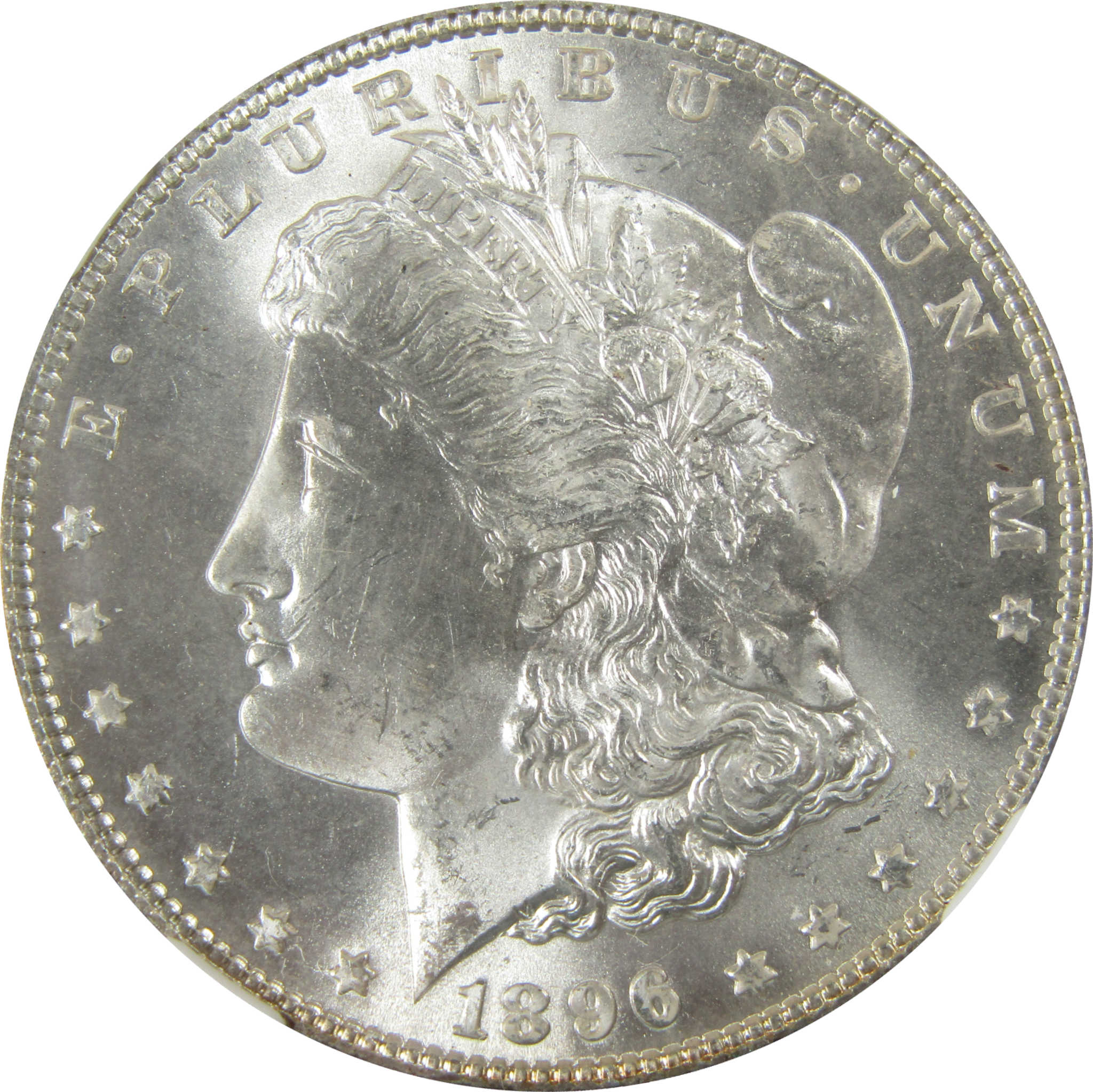 1896 Morgan Silver Dollar MS 65 NGC Uncirculated $1 Coin SKU:I27549 - Morgan coin - Morgan silver dollar - Morgan silver dollar for sale - Profile Coins & Collectibles