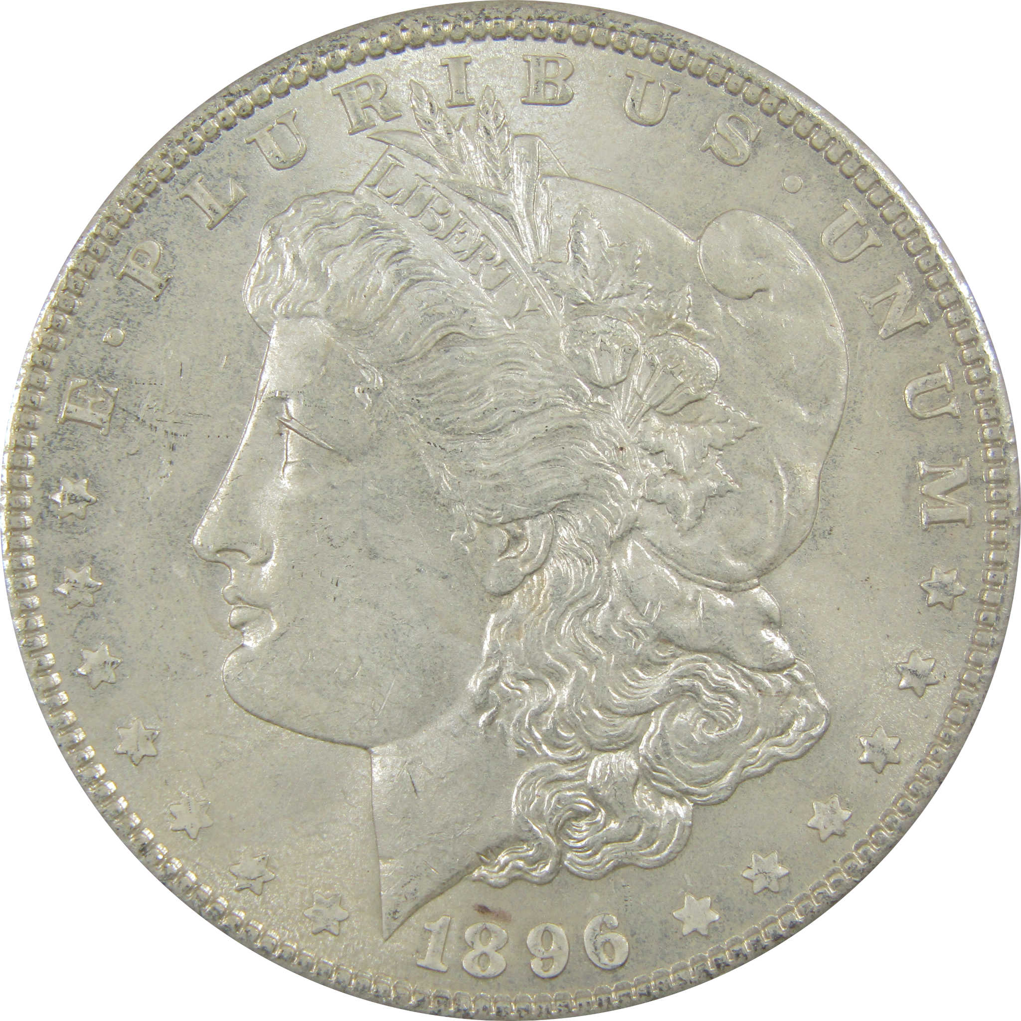 1896 Morgan Dollar Uncirculated Details Silver $1 Coin SKU:I22066 - Morgan coin - Morgan silver dollar - Morgan silver dollar for sale - Profile Coins & Collectibles
