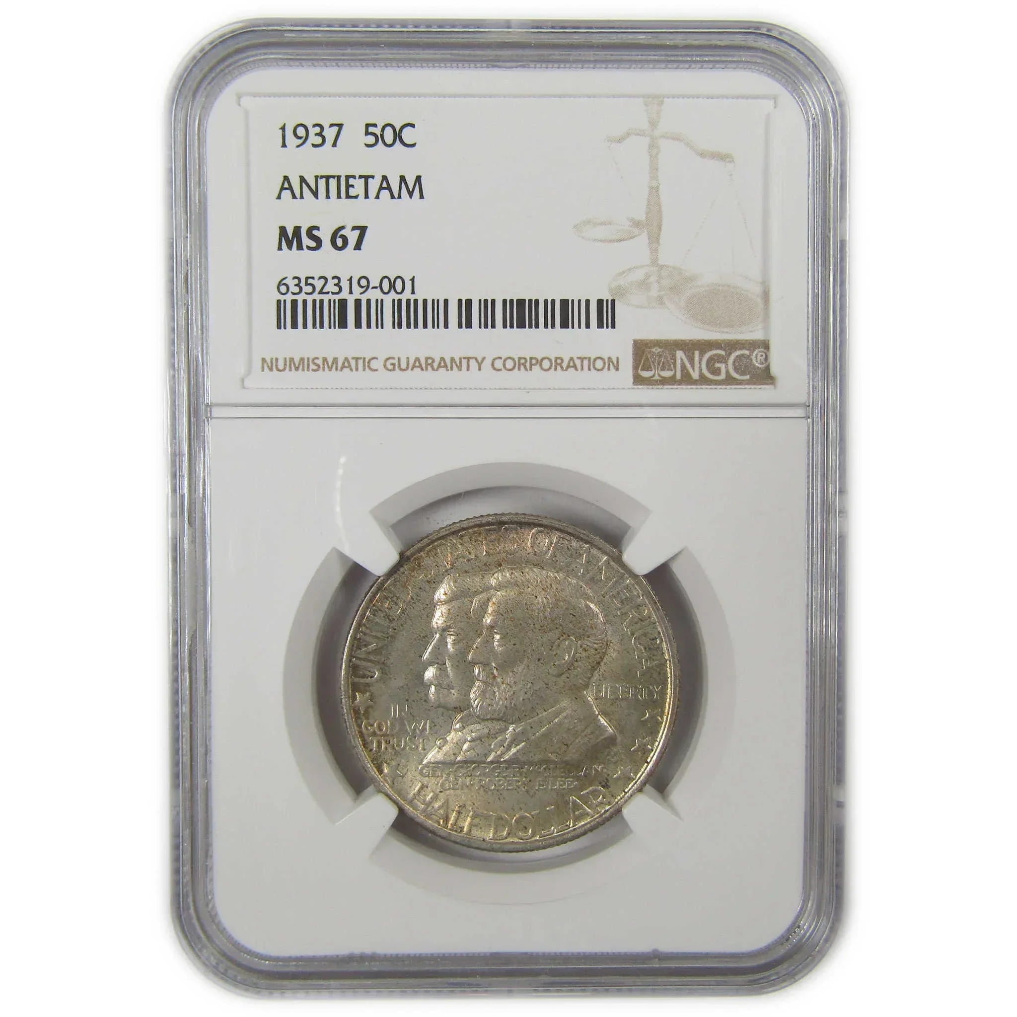 Battle Of Antietam Commemorative Half Dollar 1937 MS 67 NGC SKU:I20585