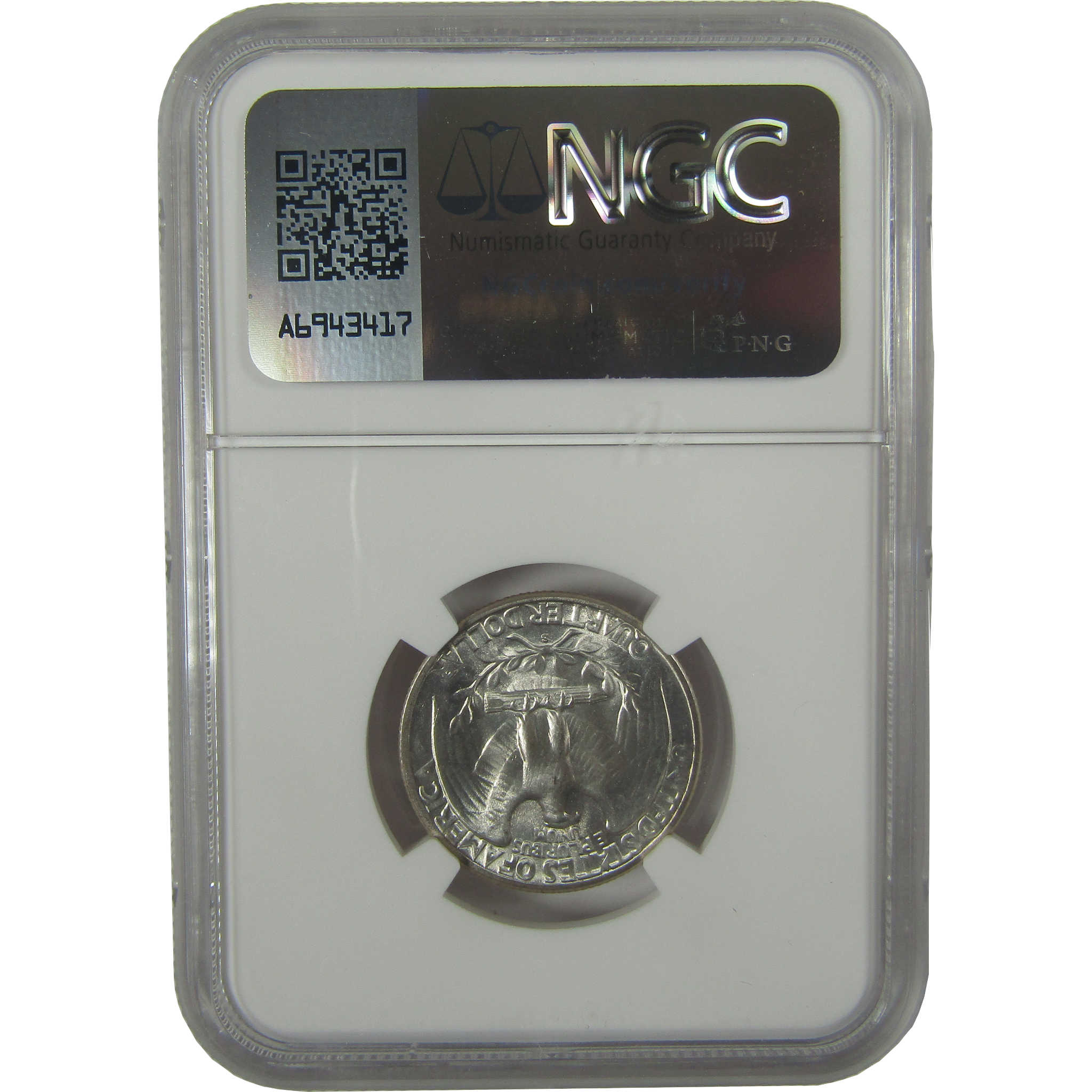 1940 S Washington Quarter MS 65 NGC Original Bag Fragment SKU:I22606