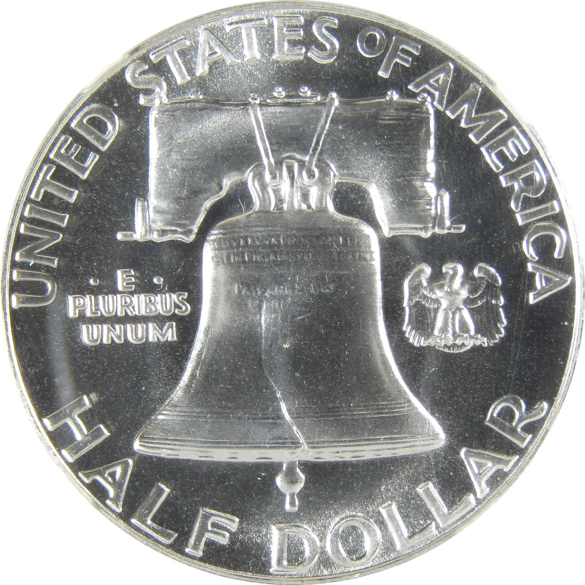 1955 Franklin Silver Half Dollar PF 68 NGC Proof 50c Coin SKU:I27397