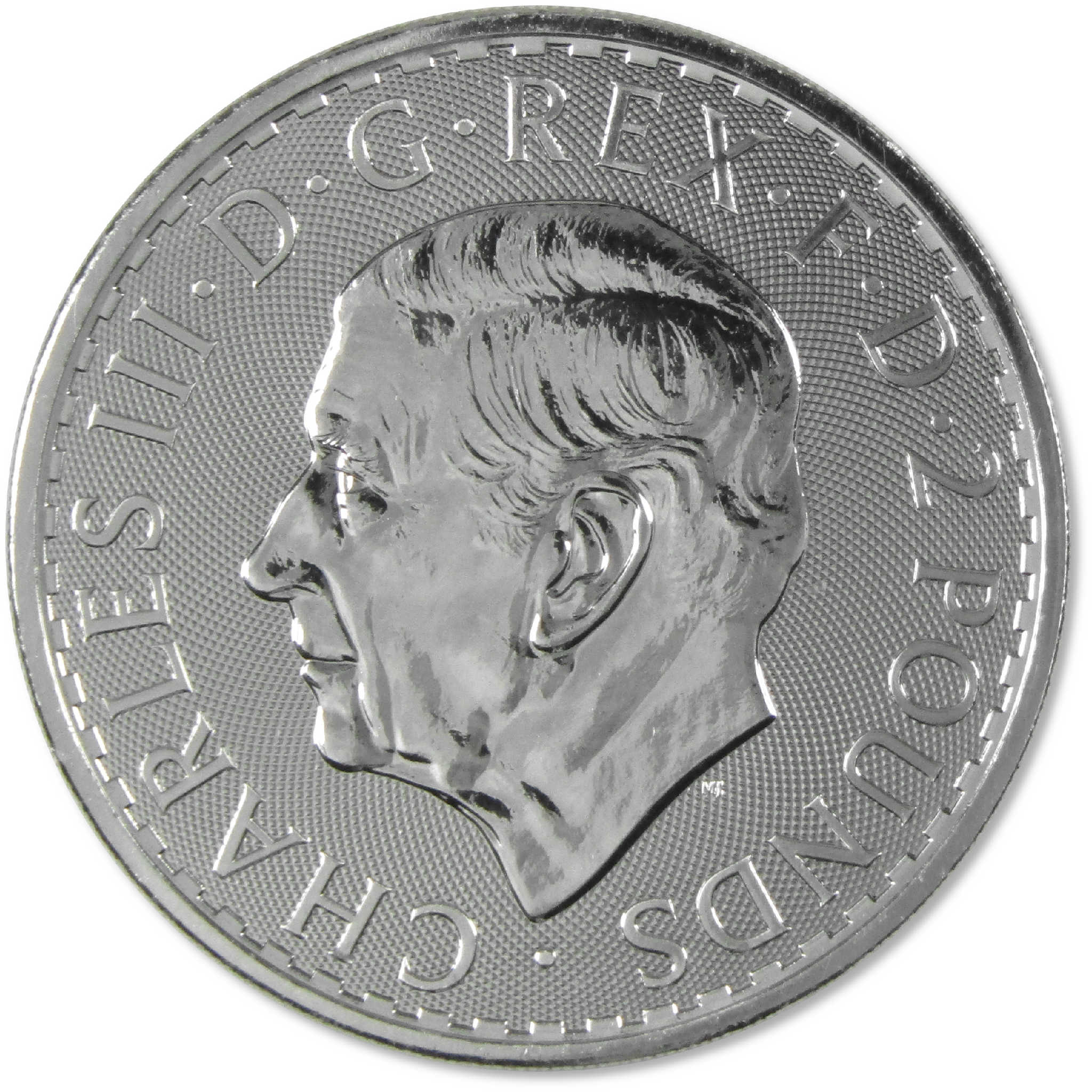 2026 UK Britannia £2 1 oz .999 Silver BU Brilliant Uncirculated Coin