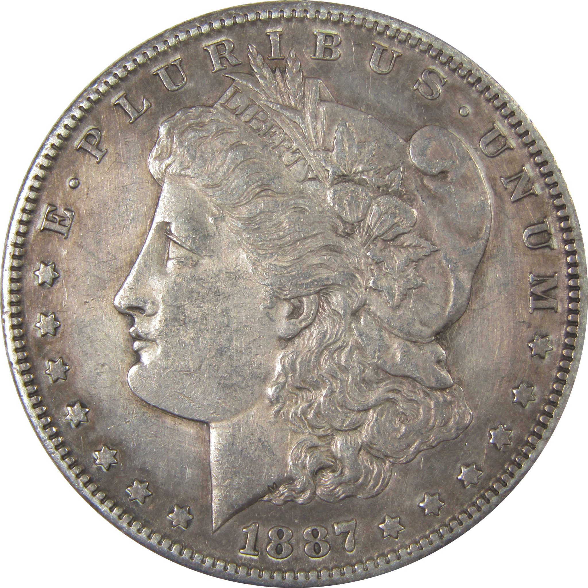 1887 S Morgan Dollar XF EF Extremely Fine Details Silver SKU:CPC0995 - Morgan coin - Morgan silver dollar - Morgan silver dollar for sale - Profile Coins & Collectibles