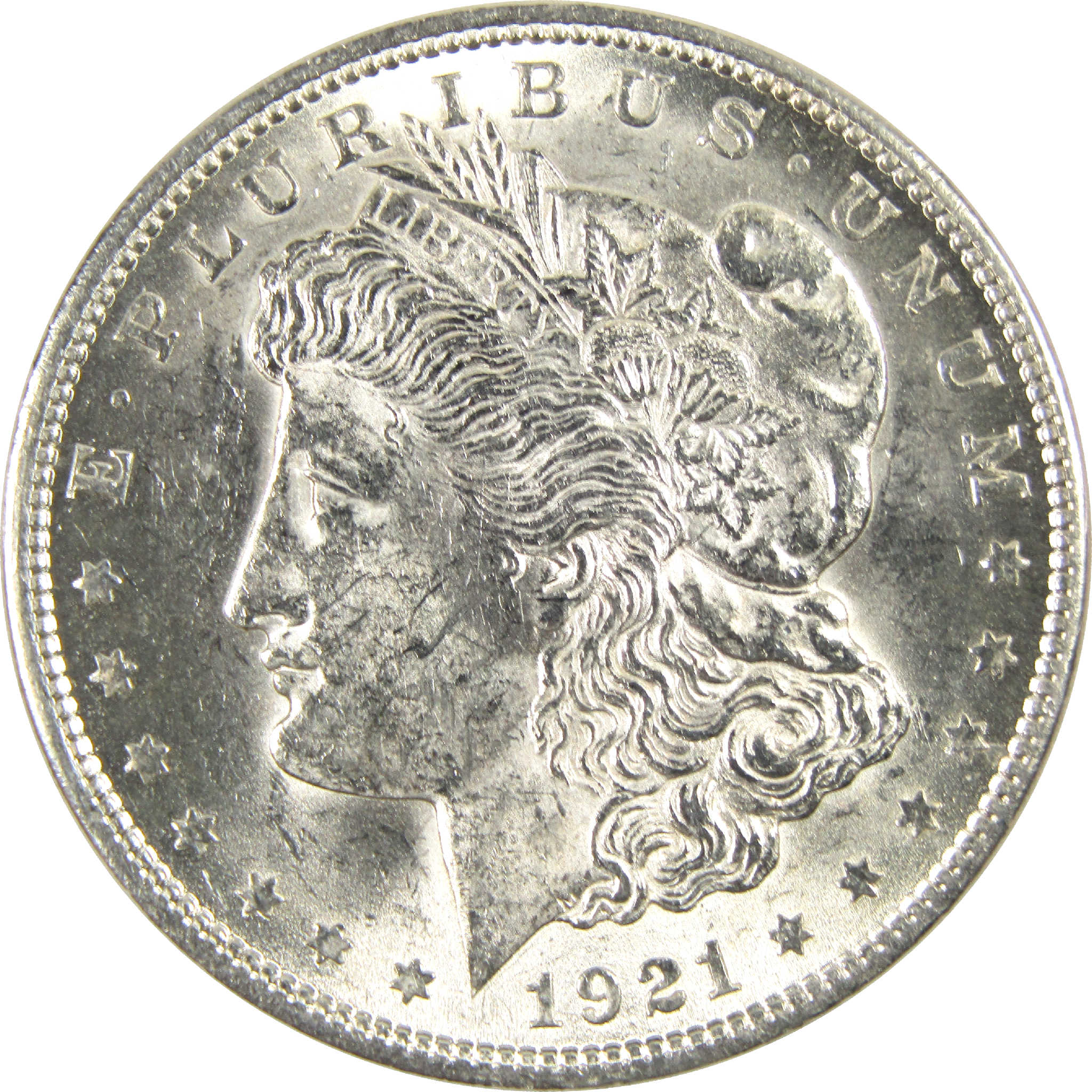 1921 Morgan Dollar CH AU Choice About Uncirculated Silver $1 Coin - Morgan coin - Morgan silver dollar - Morgan silver dollar for sale - Profile Coins & Collectibles