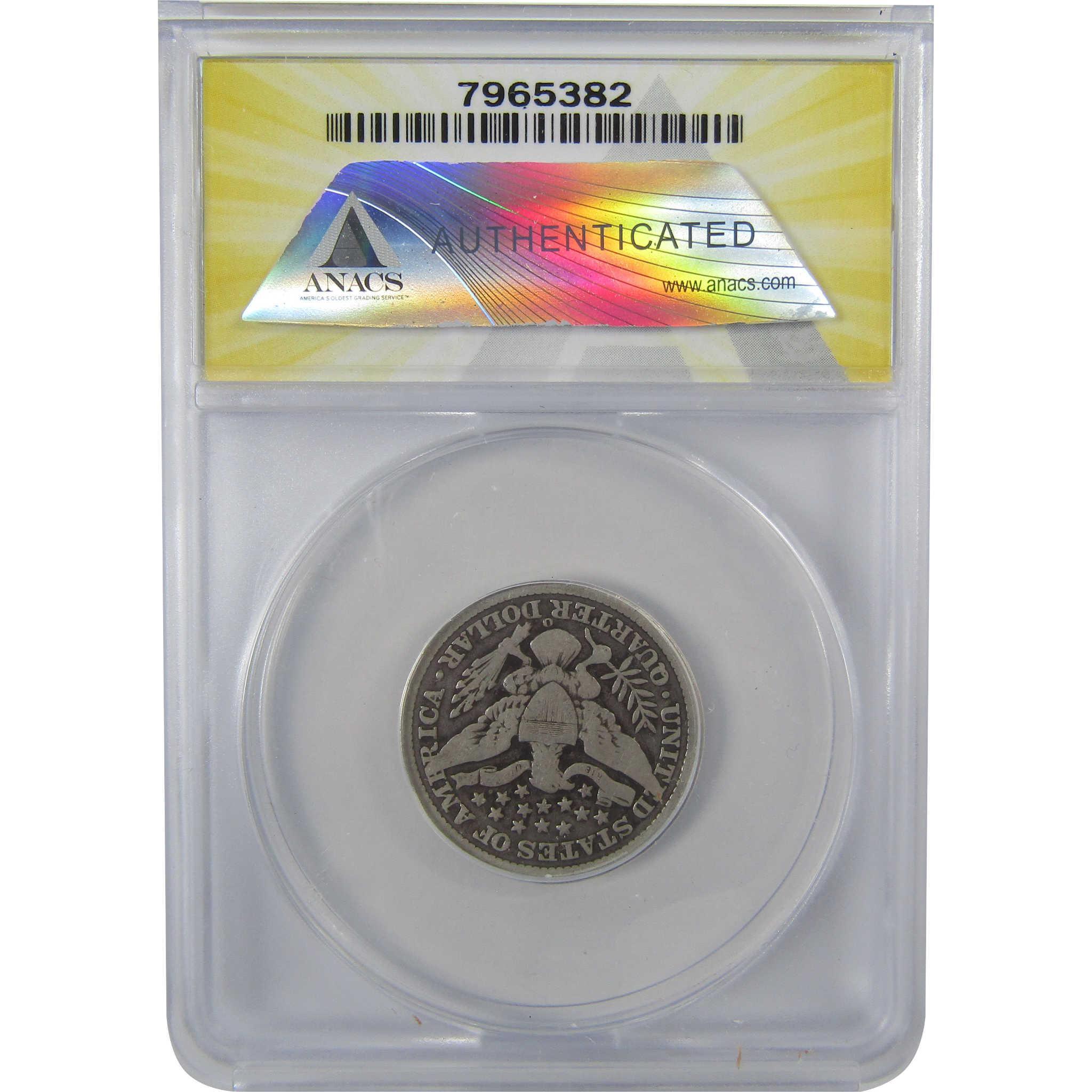1897 O Barber Silver Quarter G 6 Details ANACS 25c Coin SKU:I25440
