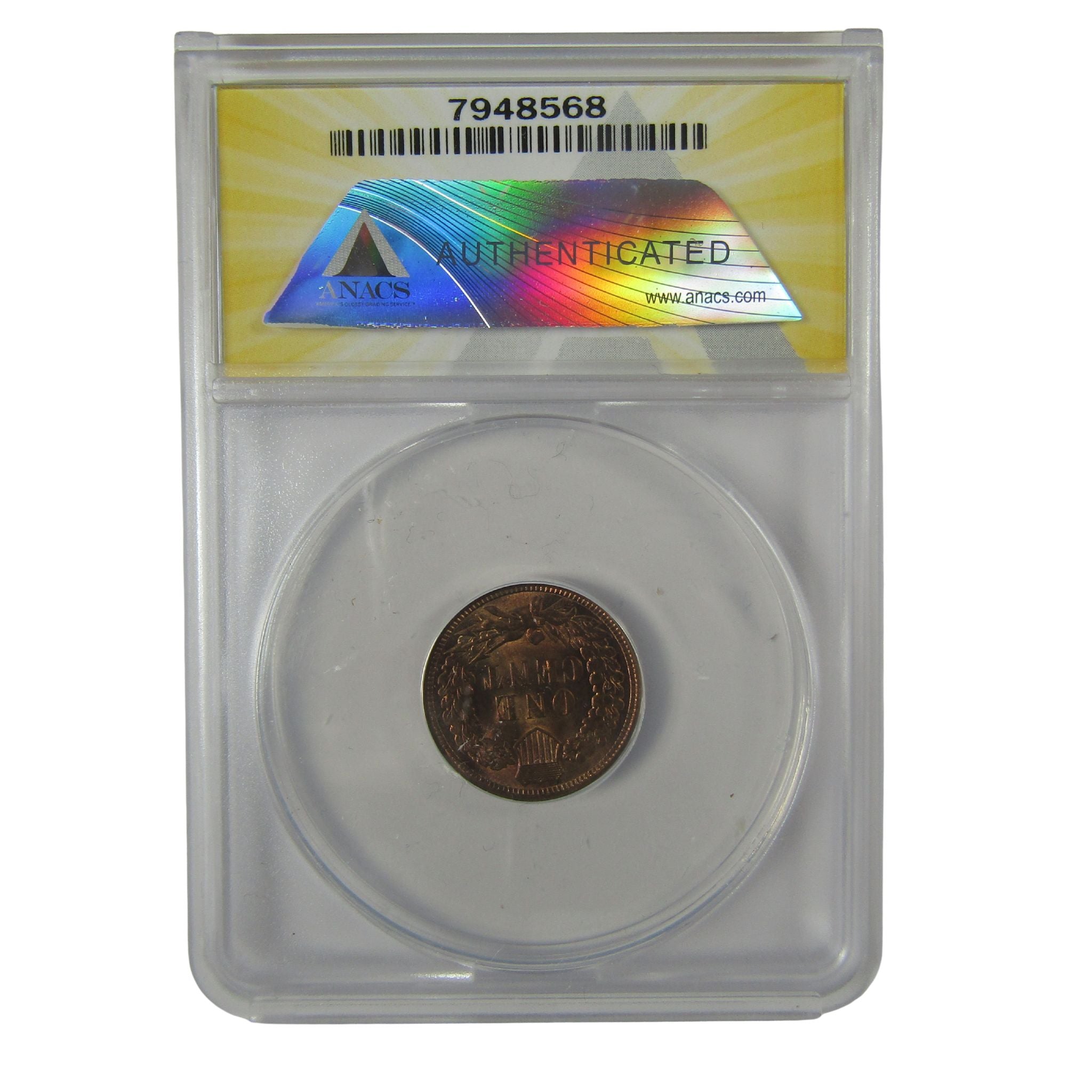 1906 Indian Head Cent MS 63 RB ANACS Penny Uncirculated SKU:I23016