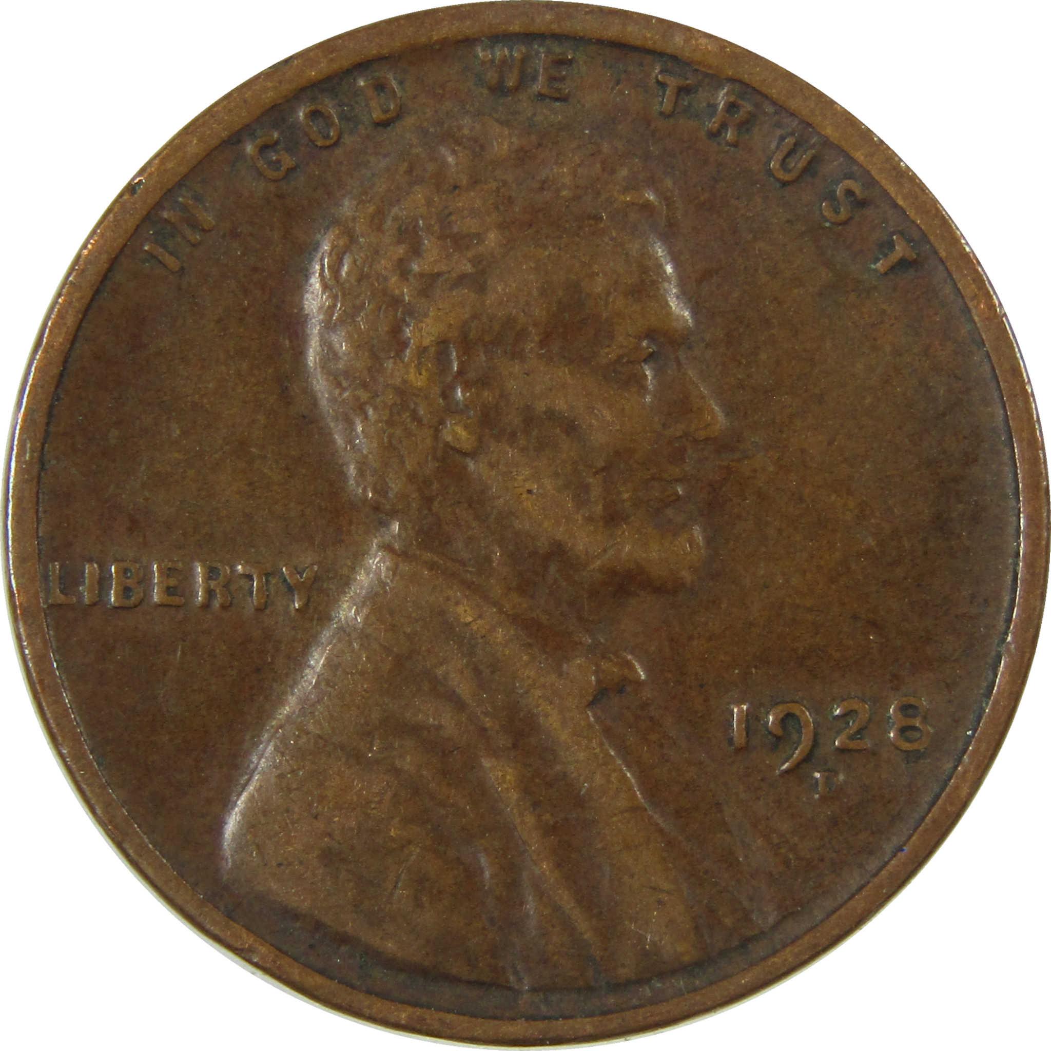 1928 D Lincoln Wheat Cent VF Very Fine Penny 1c Coin SKU:I27615