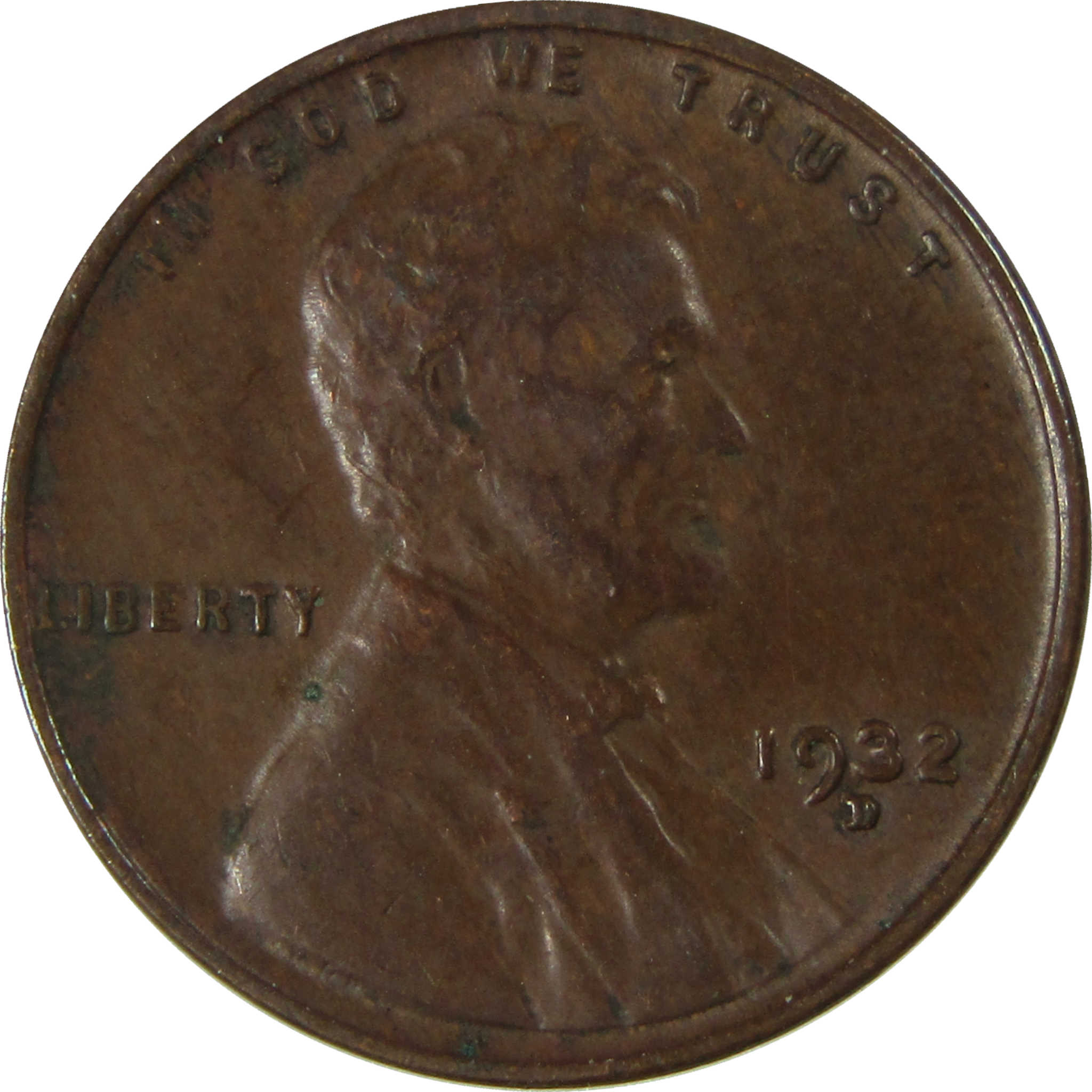 1932 D Lincoln Wheat Cent AU About Uncirculated Penny SKU:I26764