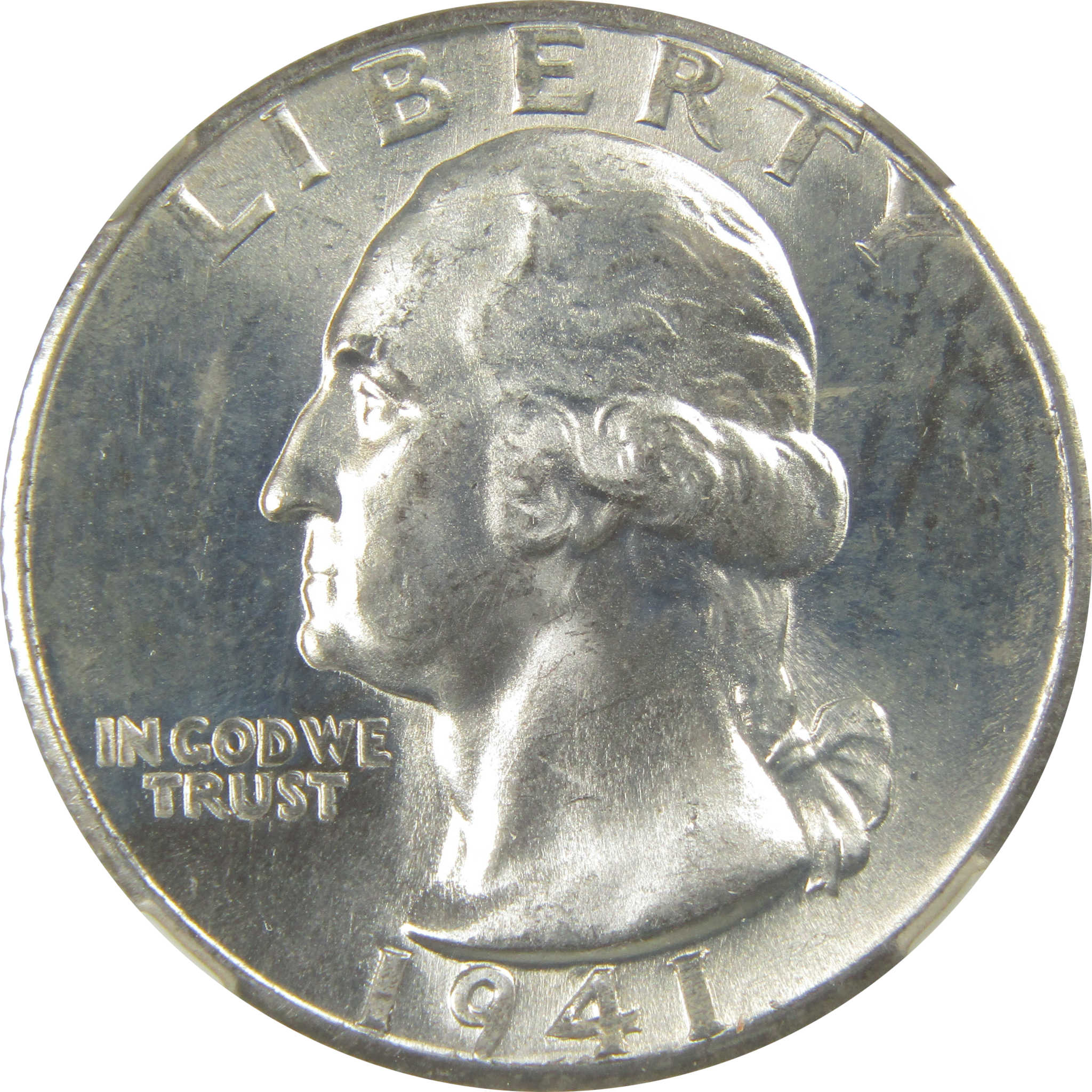 1941 D Washington Quarter MS 65 NGC Silver Bag Fragment SKU:I20605