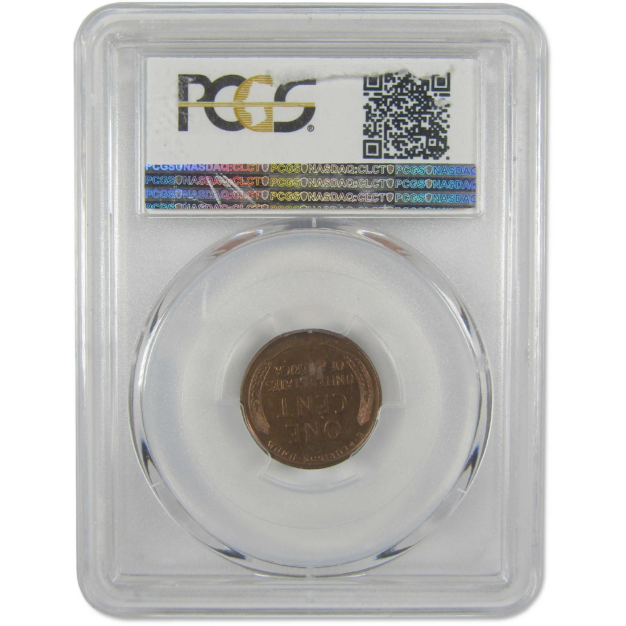 1919 S Lincoln Wheat Cent MS 64 RB PCGS Penny Uncirculated 1c Coin