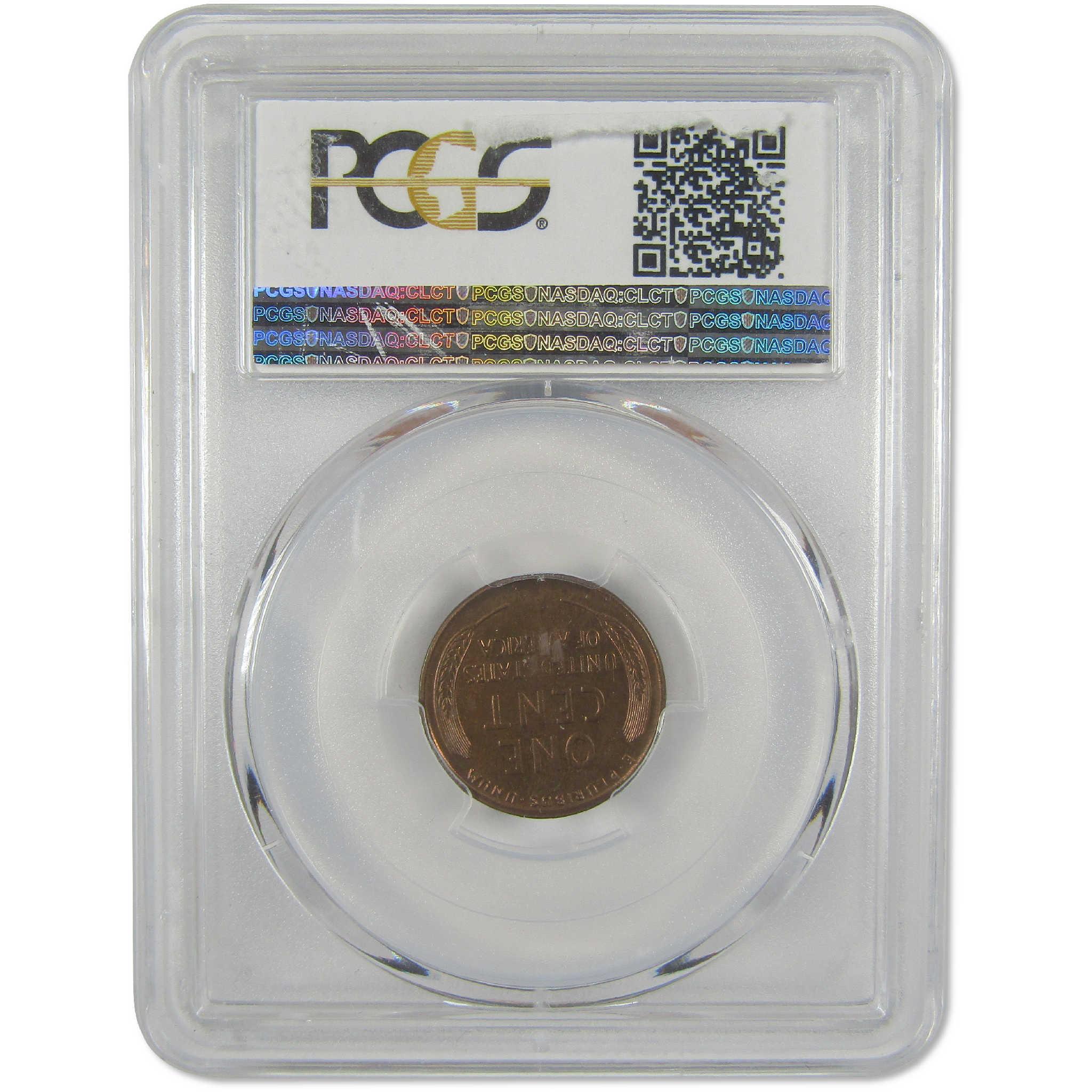 1919 S Lincoln Wheat Cent MS 64 RB PCGS Penny Uncirculated 1c Coin