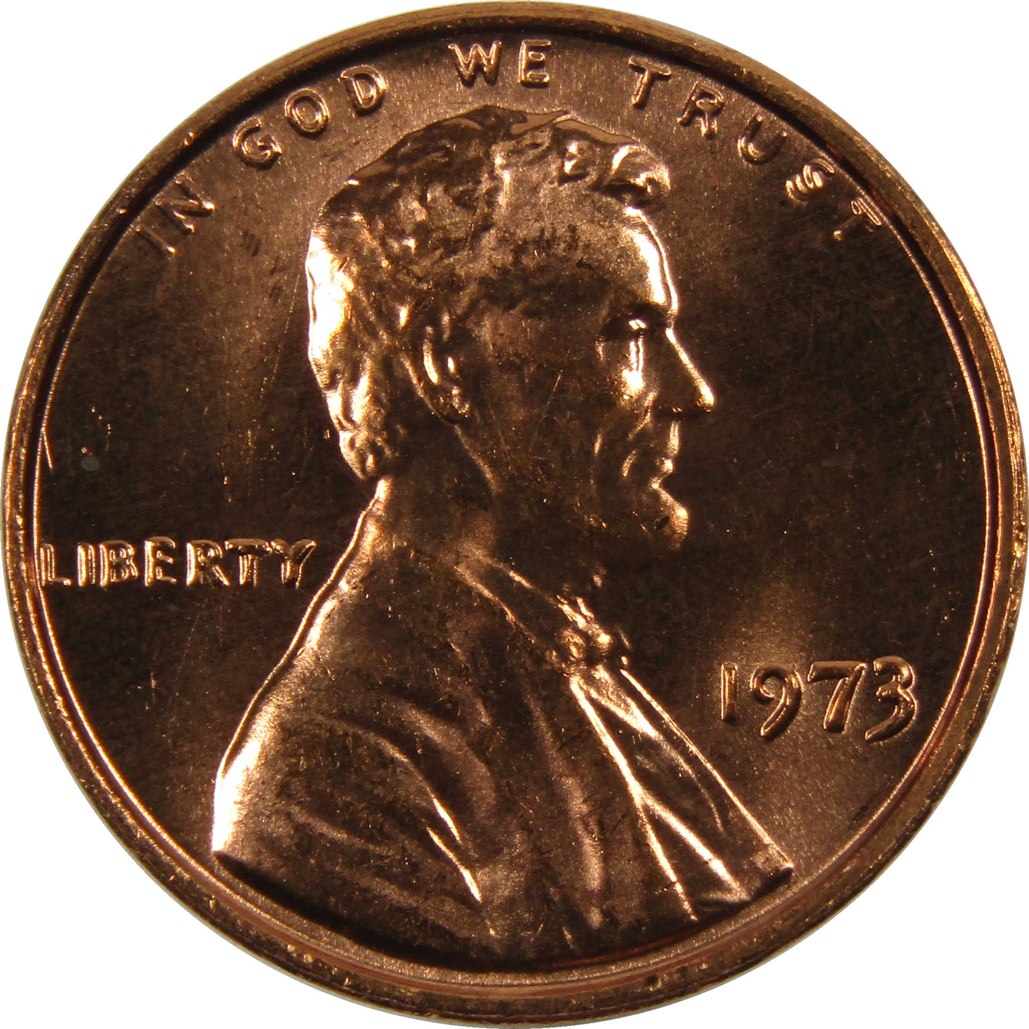 1973 P penny Cent good