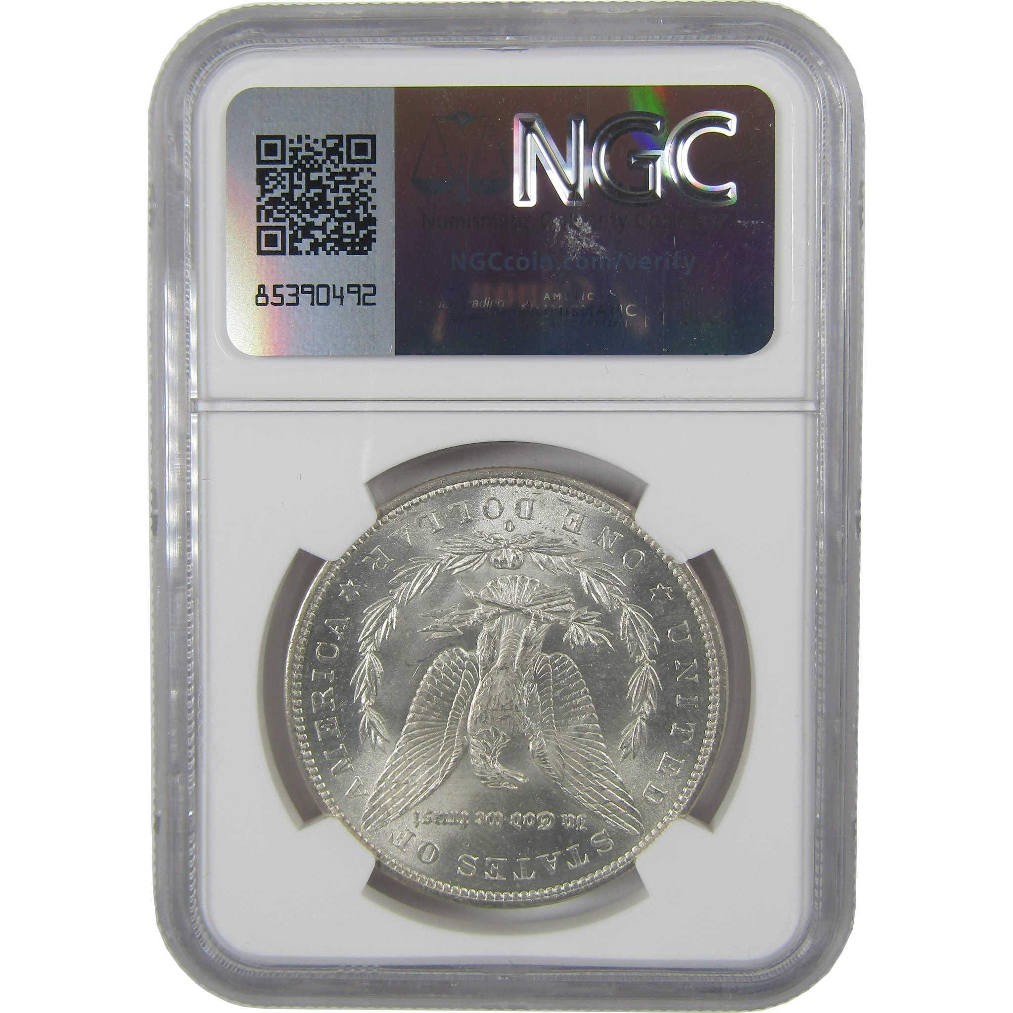 1879 O Morgan Silver Dollar MS 65 NGC Uncirculated $1 Coin Collectible - Morgan coin - Morgan silver dollar - Morgan silver dollar for sale - Profile Coins & Collectibles