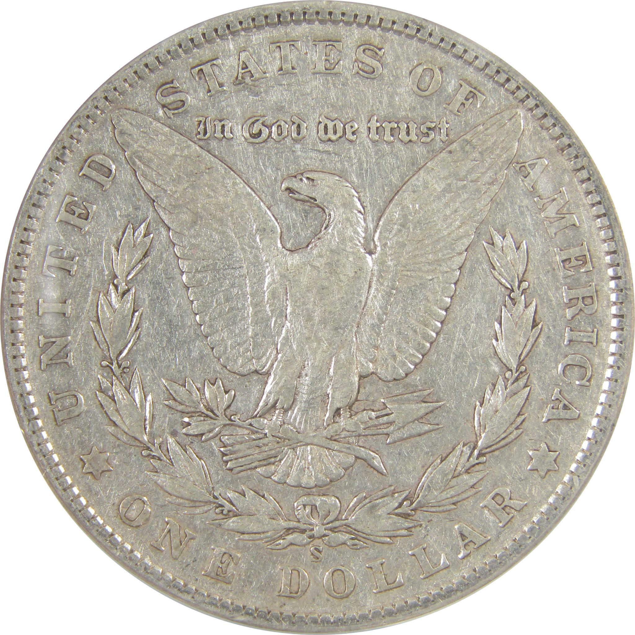 1904 S Morgan Dollar VF 25 ANACS Silver $1 Coin SKU:I21140 - Morgan coin - Morgan silver dollar - Morgan silver dollar for sale - Profile Coins & Collectibles