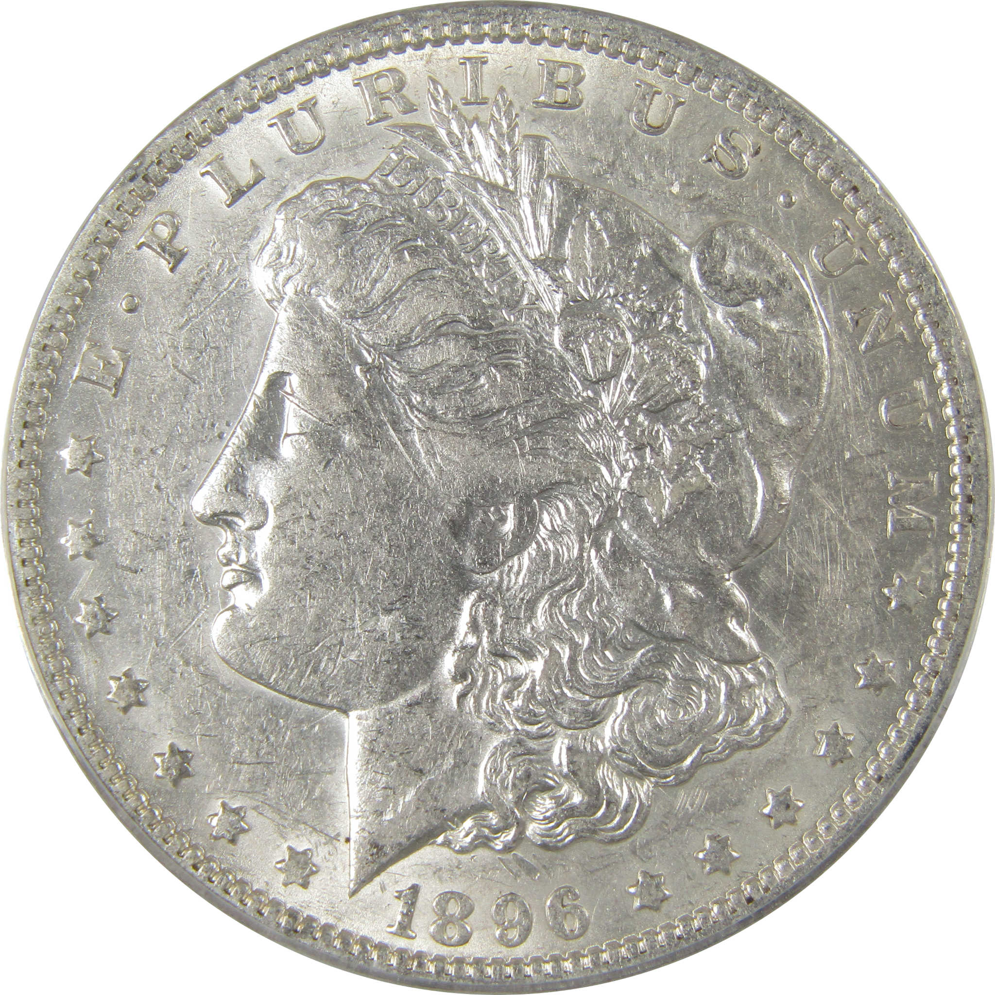 1896 O Morgan Dollar AU 50 Details ANACS Silver $1 Coin SKU:I18962 - Morgan coin - Morgan silver dollar - Morgan silver dollar for sale - Profile Coins & Collectibles