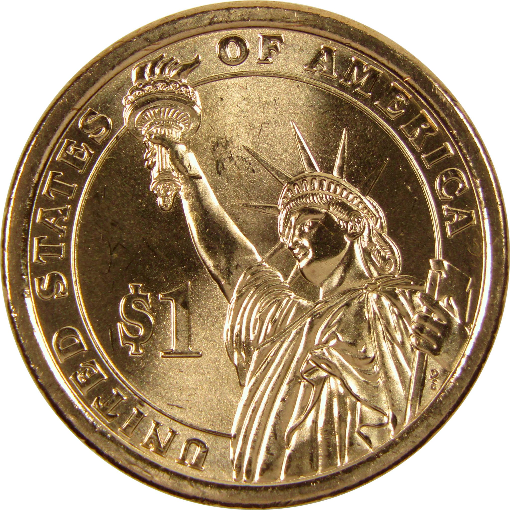 2011 D Rutherford B. Hayes Presidential Dollar BU Uncirculated $1 Coin