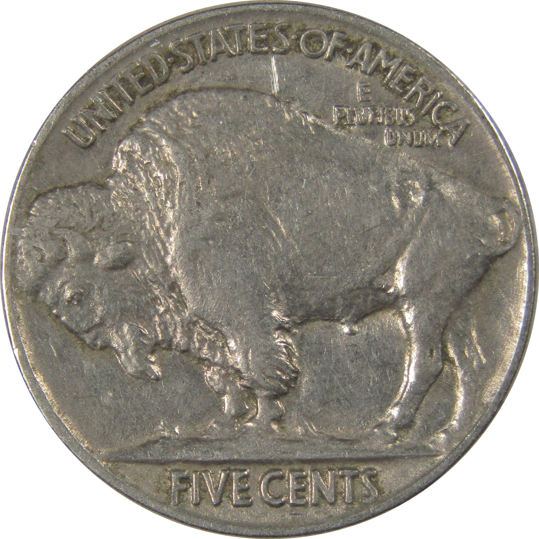 1936 Indian Head Buffalo Nickel AU About Uncirculated SKU:I23874