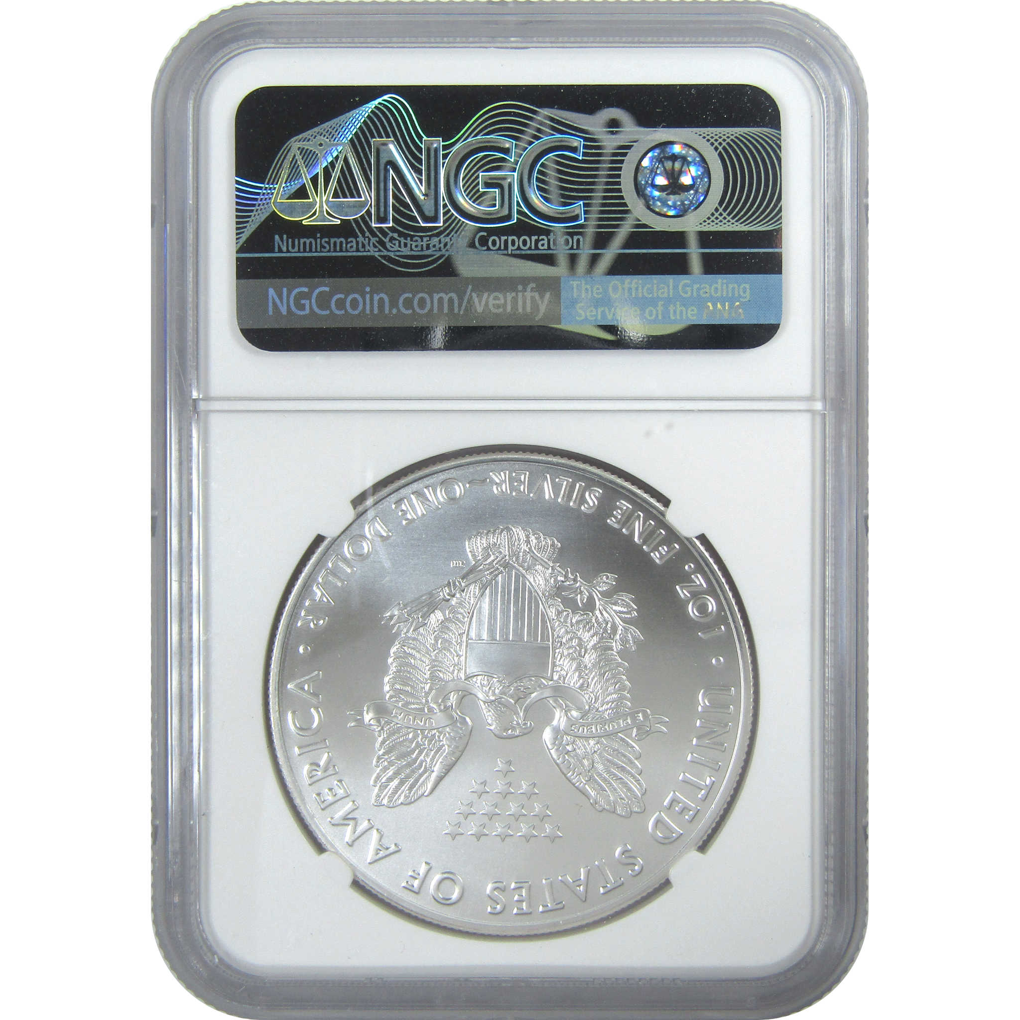 2021 Type 1 American Silver Eagle MS 70 NGC Bullion Uncirculated