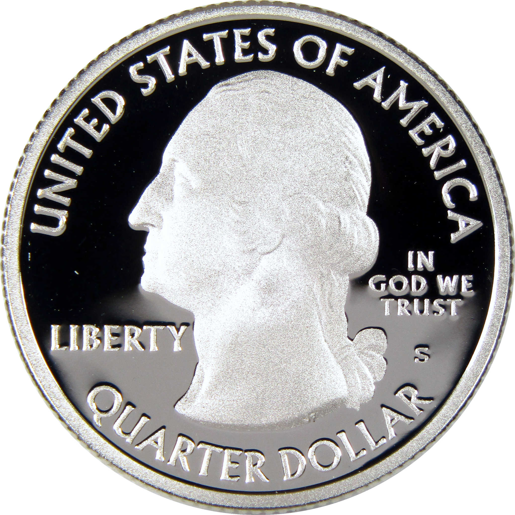 2017 S Frederick Douglass National Site Quarter Silver Proof 25c Coin