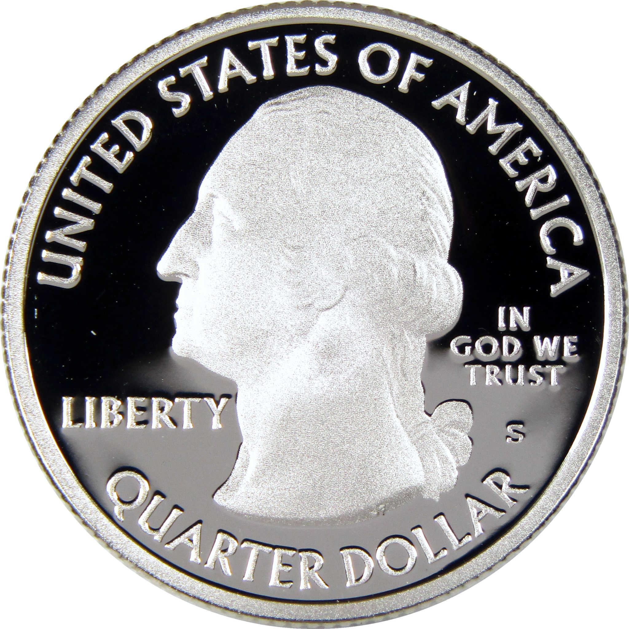 2017 S Frederick Douglass National Site Quarter Silver Proof 25c Coin