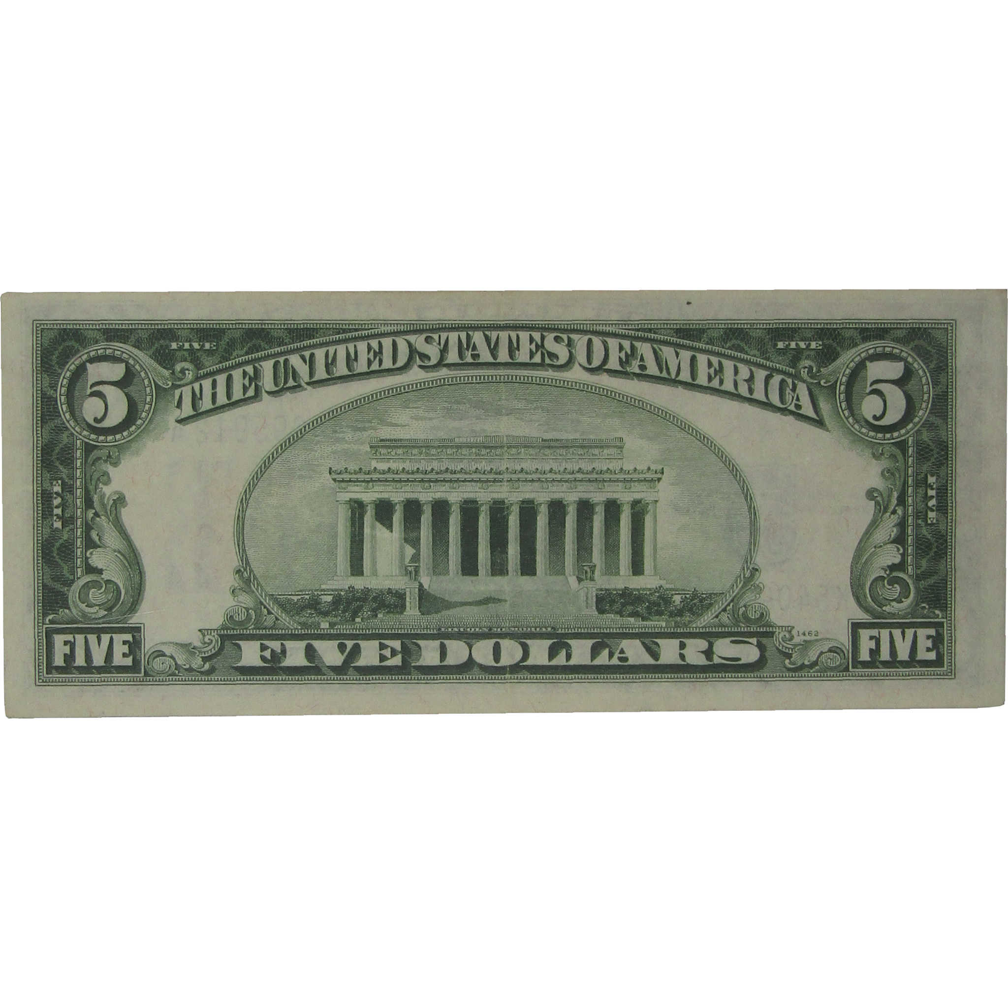 1934 A $5 Silver Certificate North Africa WWII Fr 2307 XF 45 PCGS