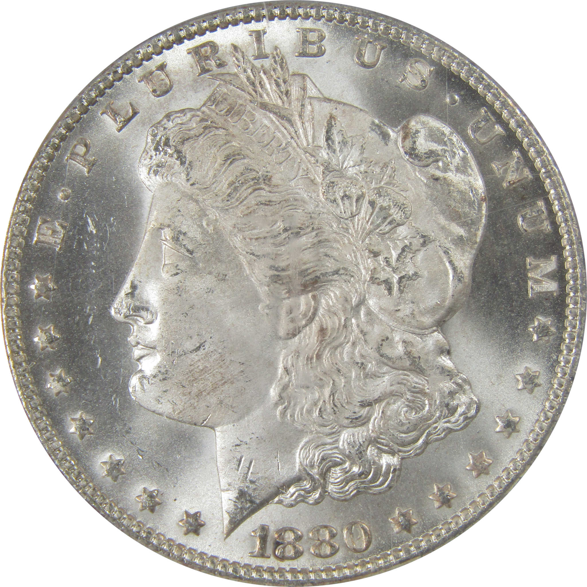 1880/79 CC Rev 78 Morgan Dollar MS 65 PCGS Silver $1 Coin SKU:I23614 - Morgan coin - Morgan silver dollar - Morgan silver dollar for sale - Profile Coins & Collectibles