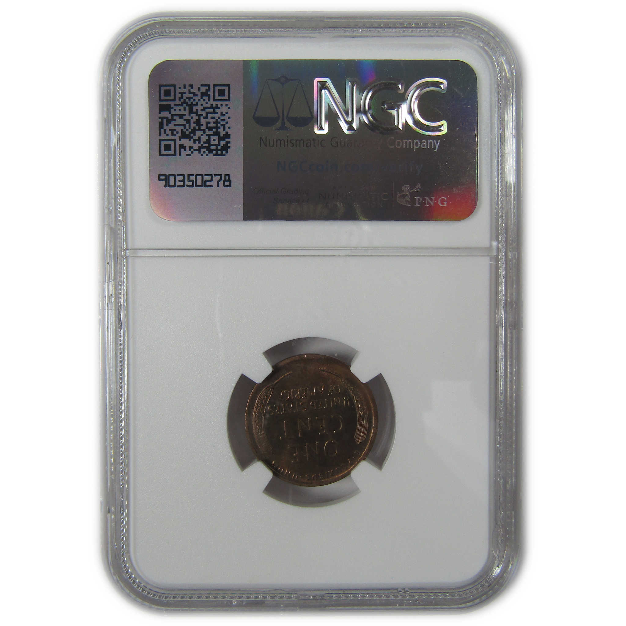 1916 Lincoln Wheat Cent BU Brilliant Unc NGC Bag Fragment SKU:I23586