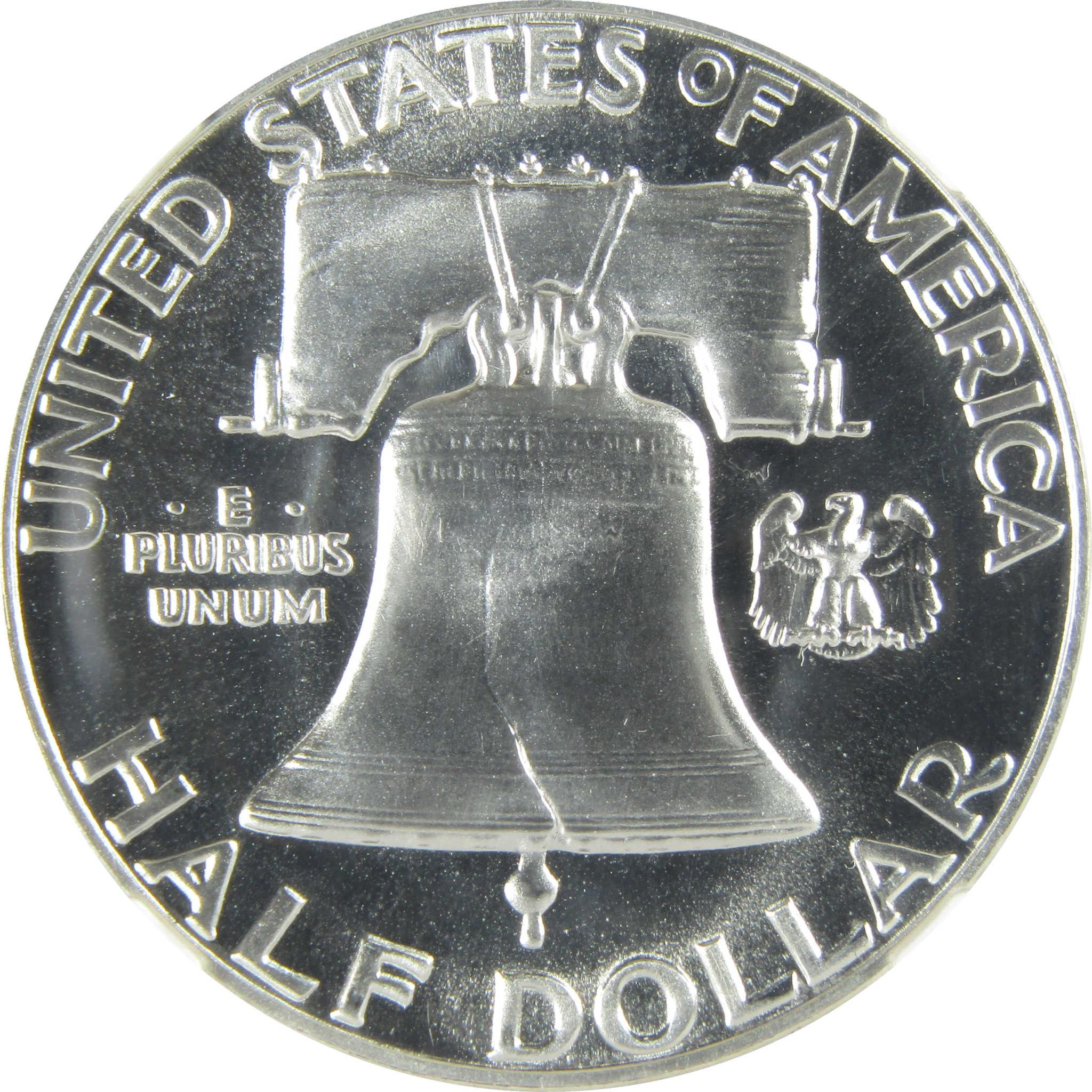 1955 Franklin Silver Half Dollar PF 68 NGC Proof 50c Coin SKU:I27415