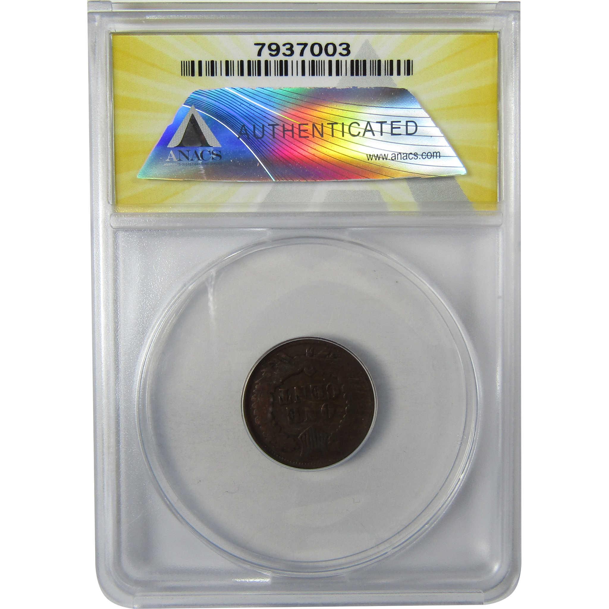 1864 L Indian Head Bronze Cent G 4 ANACS Obverse Lamination SKU:I27963
