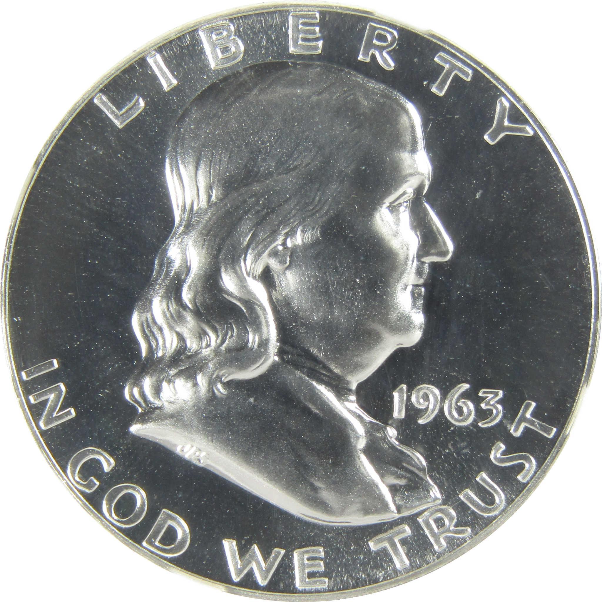 1963 Franklin Silver Half Dollar PF 69 NGC Proof 50c Coin SKU:I27435