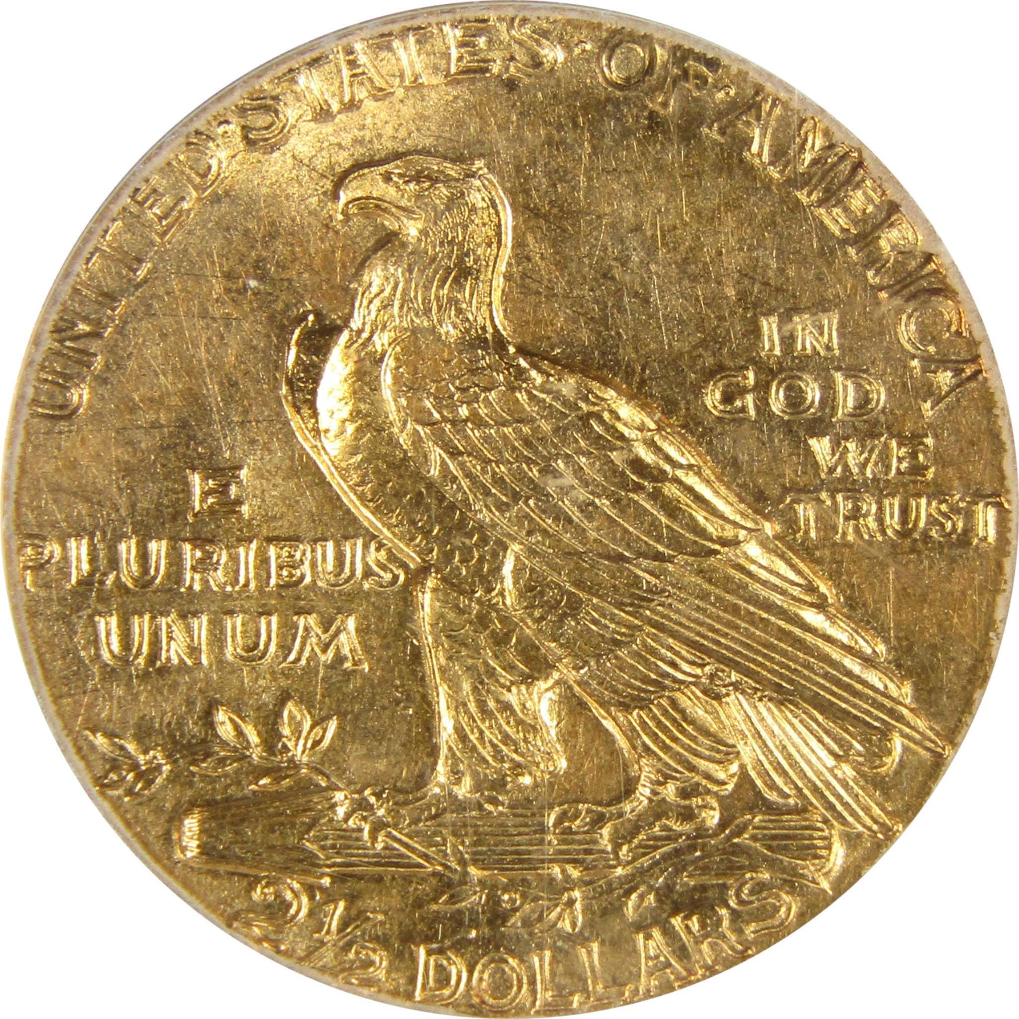 1912 Indian Head Gold Quarter Eagle MS 63 PCGS Uncirculated SKU:CP326