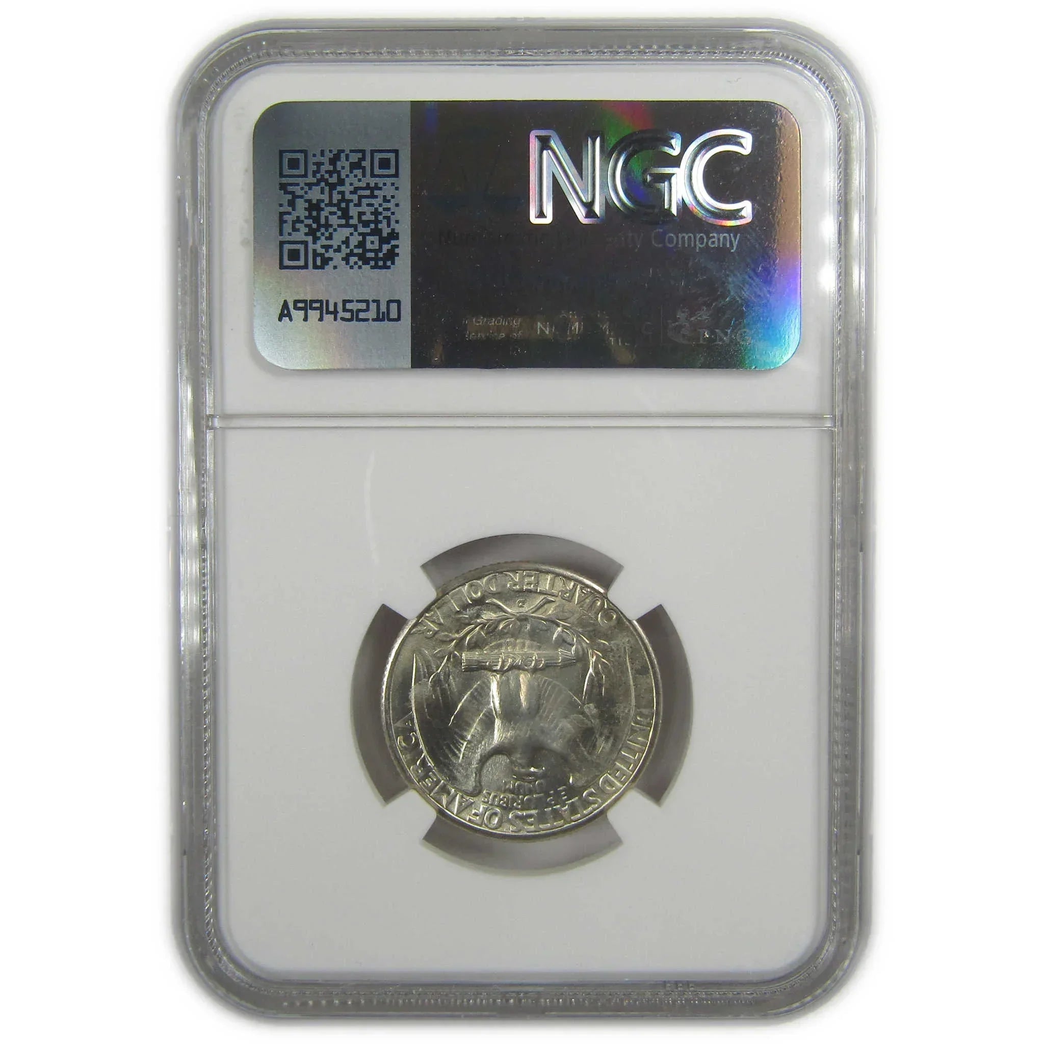1941 D Washington Quarter MS 64 NGC Silver Bag Fragment SKU:I20596
