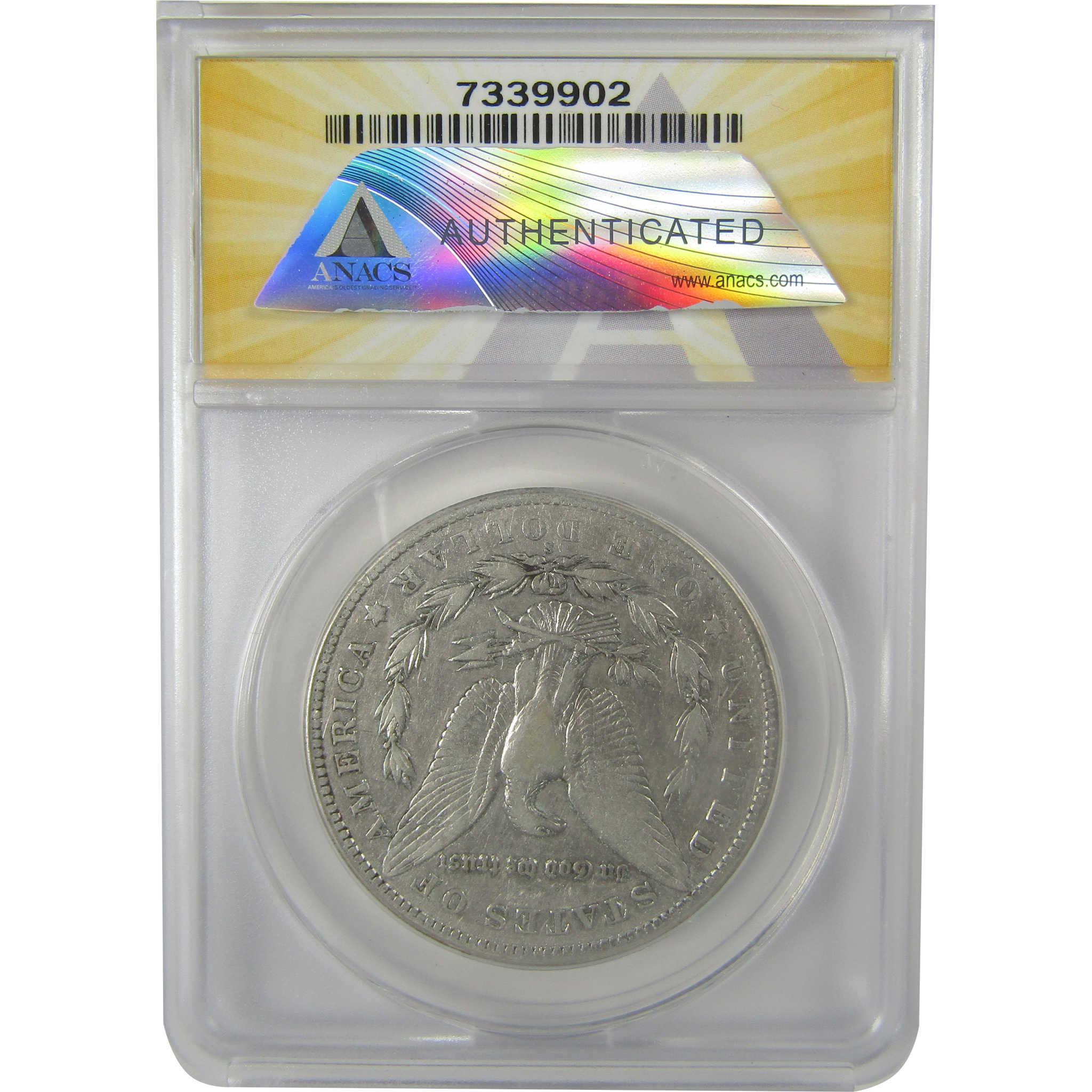 1903 S Morgan Dollar F 15 Details ANACS Silver $1 Coin SKU:I21705 - Morgan coin - Morgan silver dollar - Morgan silver dollar for sale - Profile Coins & Collectibles