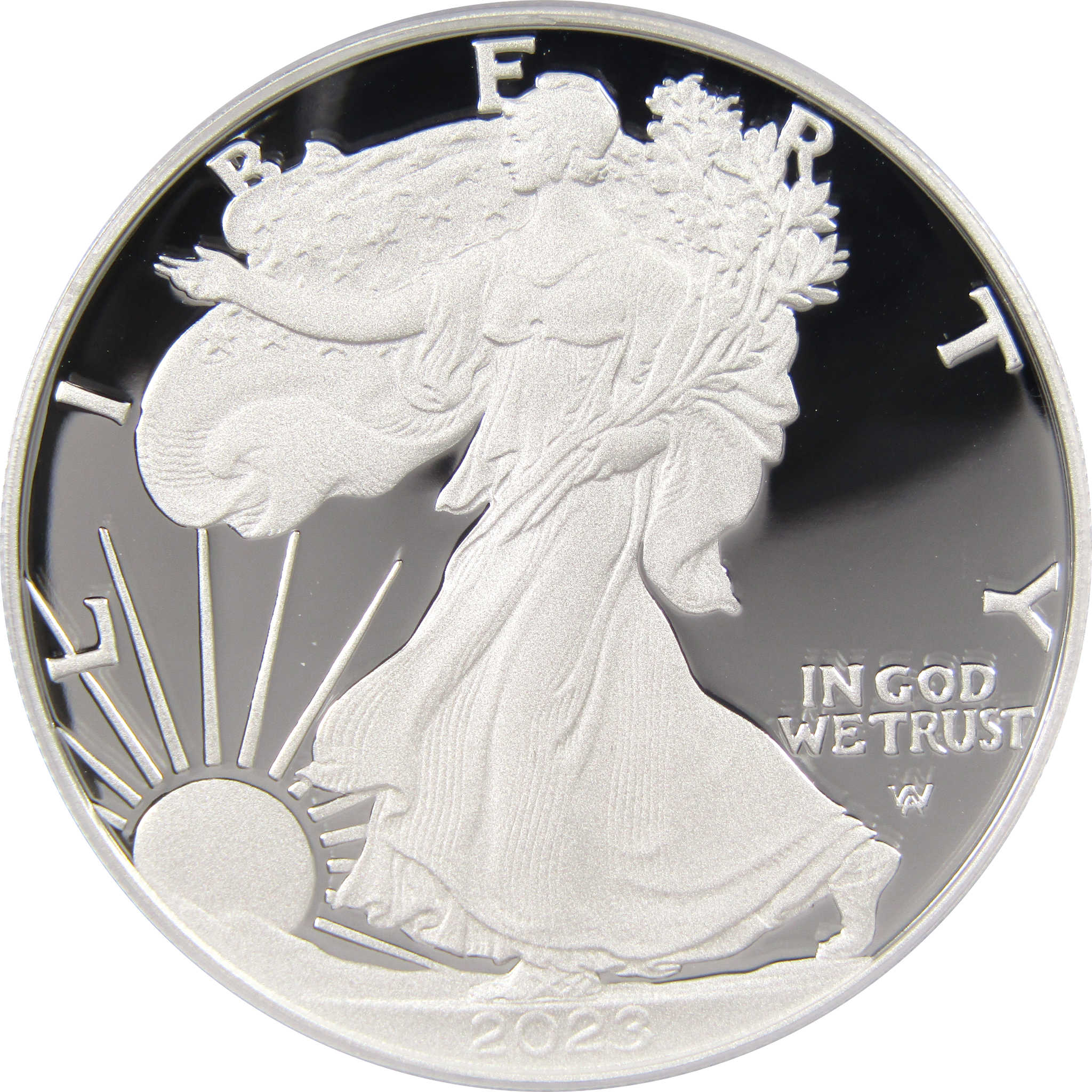 2023 S American Silver Eagle PR 70 DCAM PCGS Proof Damstra SKU:OPC112