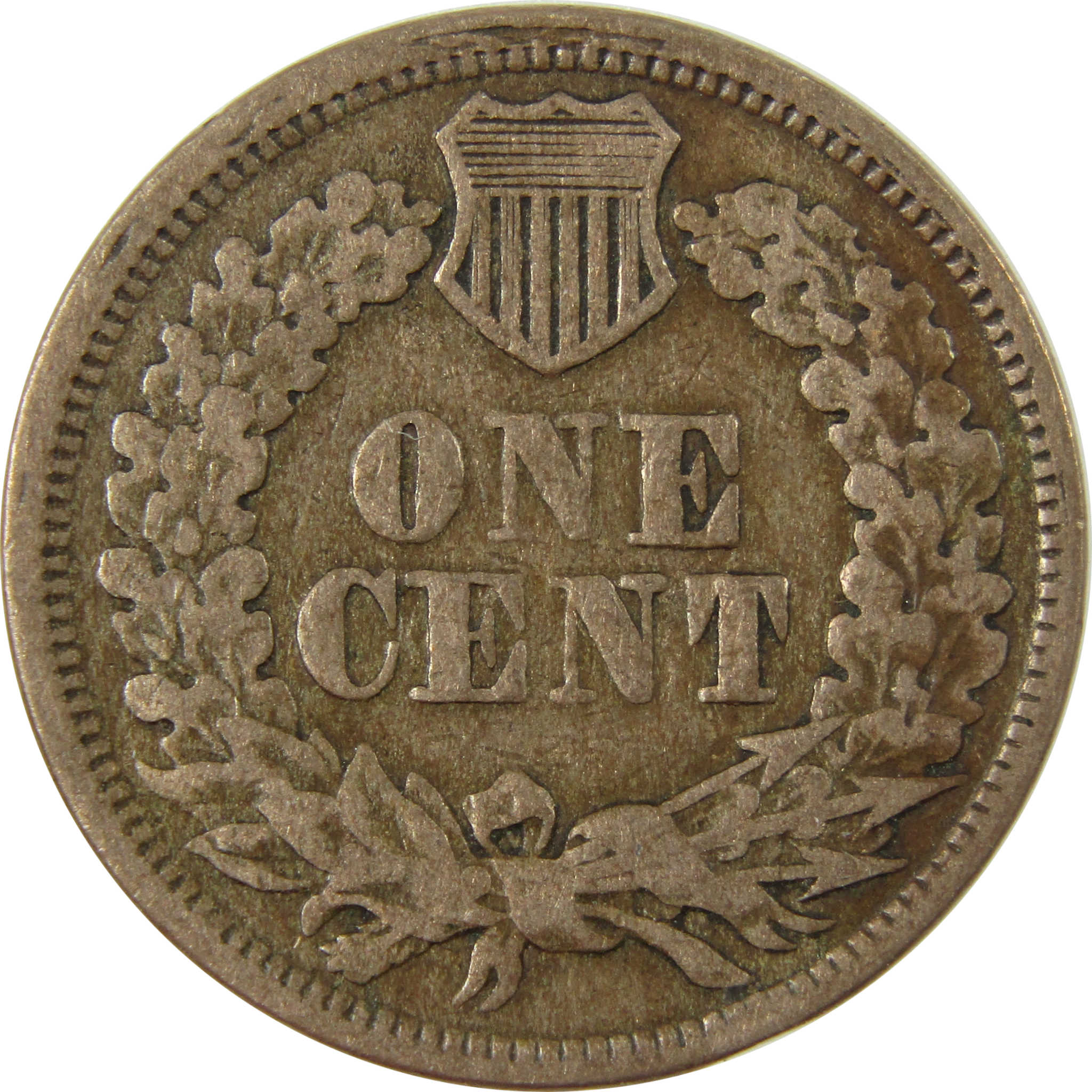 1862 Indian Head Cent VG Very Good Details Penny 1c Coin SKU:CP1238