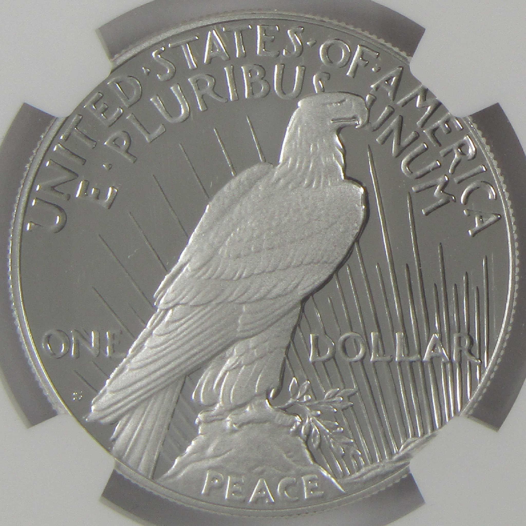 2024 S Peace Dollar PF 70 UCAM NGC .999 Silver Bullion Proof First Day