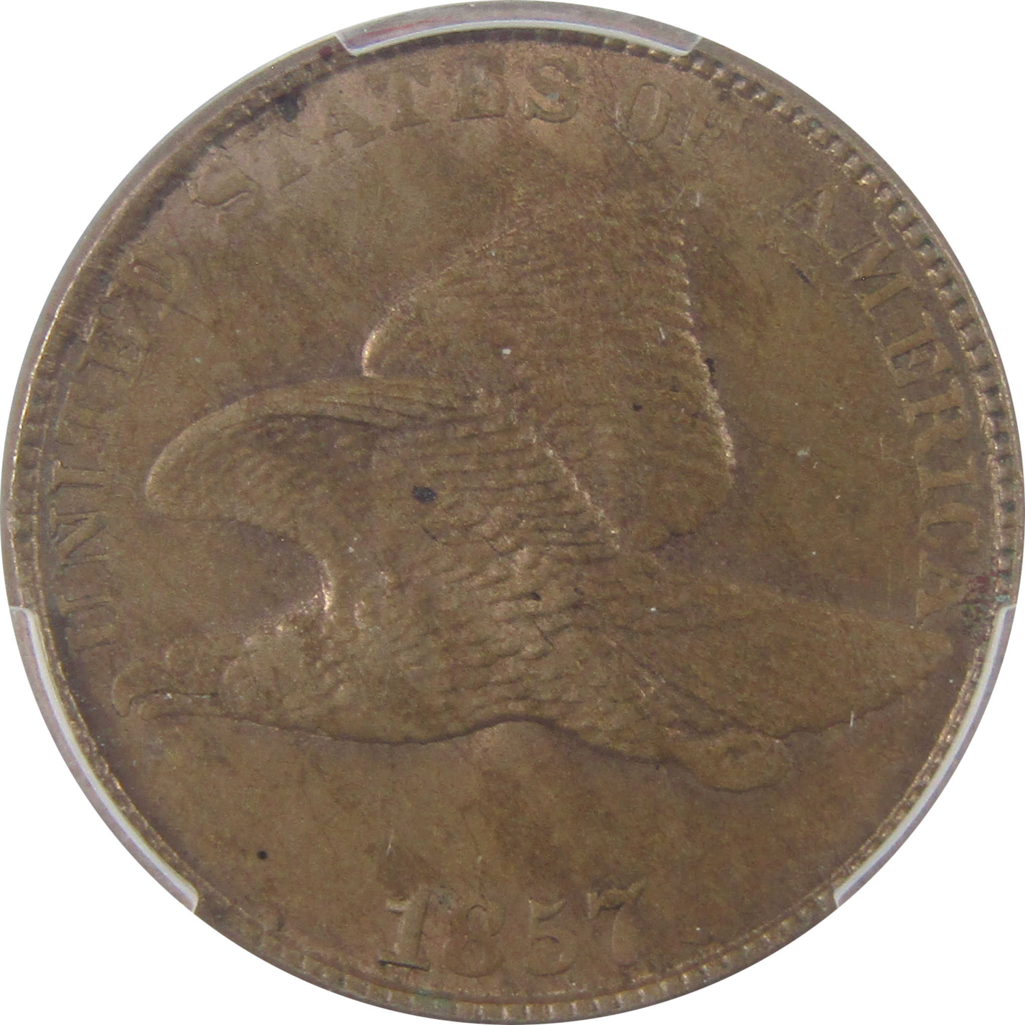 1857 Flying Eagle Cent MS 62 PCGS Penny Uncirculated SKU:I17923