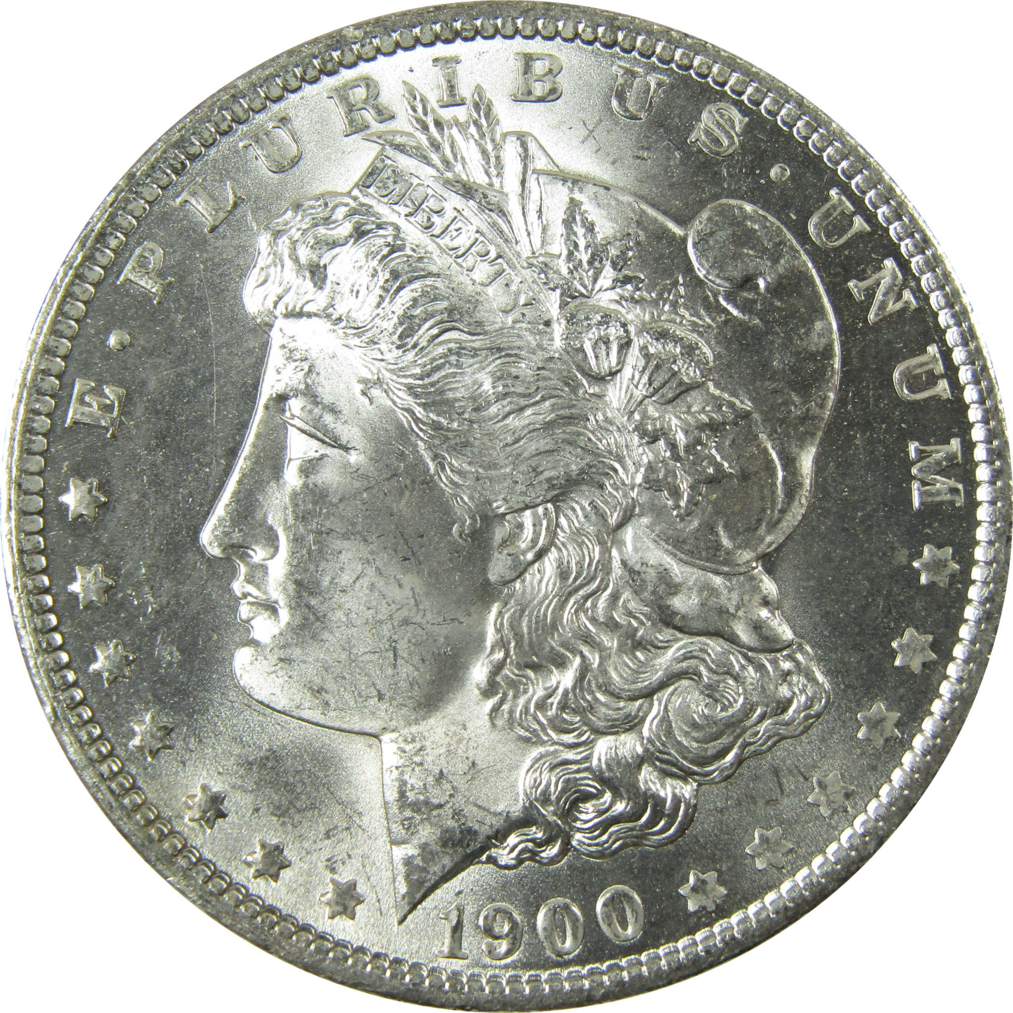 1900 O Morgan Silver Dollar Uncirculated Mint State $1 Coin SKU:I28369