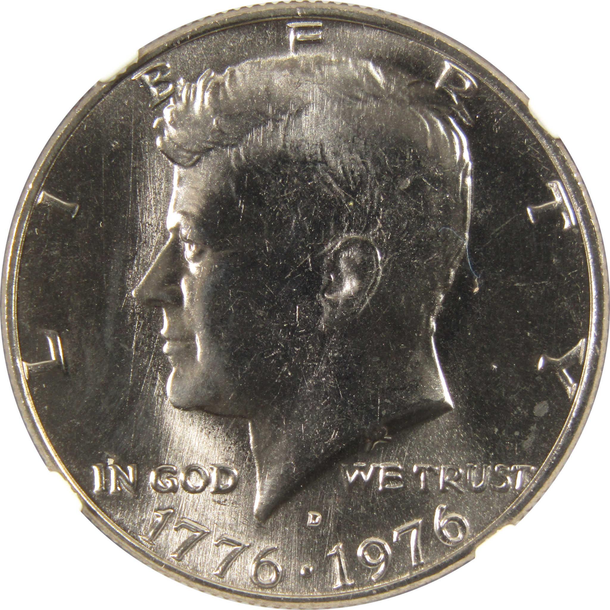 1976 D Kennedy Bicentennial 50c MS 67 NGC Clad Unc SKU:I9807