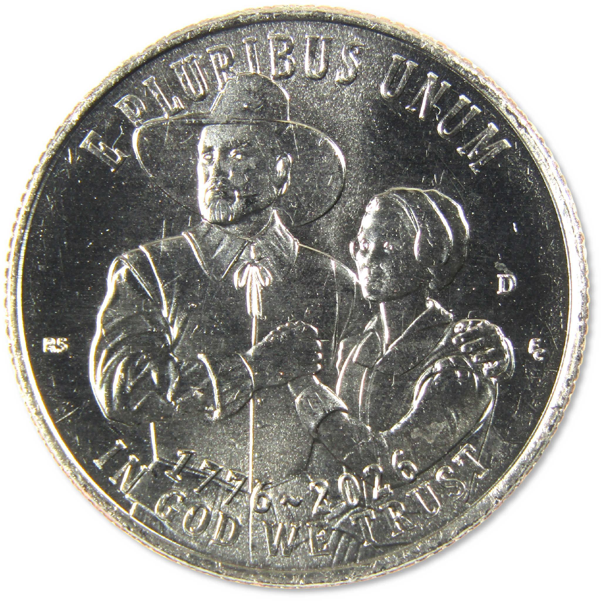 2026 D Mayflower Compact Semiquincentennial Clad Quarter Uncirculated