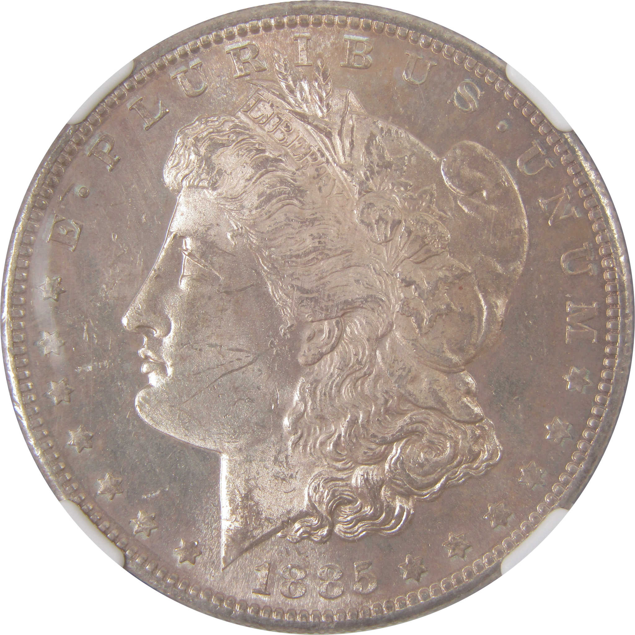 1885 S Morgan Dollar MS 62 NGC Silver Uncirculated $1 Coin SKU:I16705 - Morgan coin - Morgan silver dollar - Morgan silver dollar for sale - Profile Coins & Collectibles