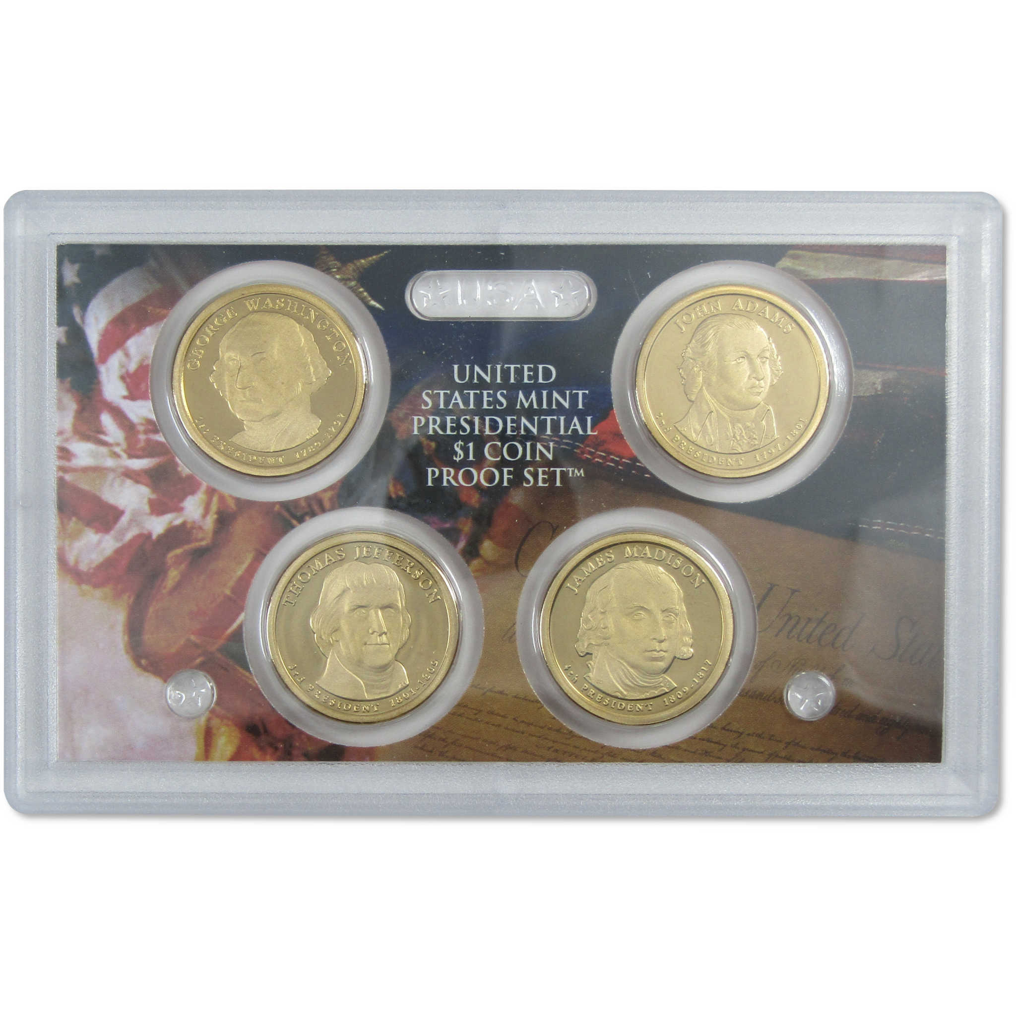 2007 Silver Proof Set U.S. Mint Original Government Packaging OGP COA