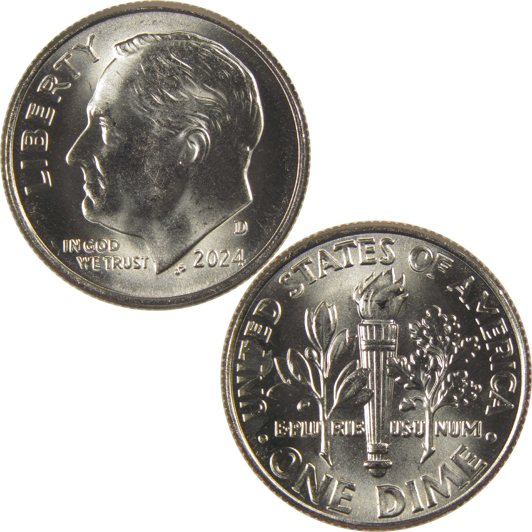 2024 D Roosevelt Dime Uncirculated Clad 10c Coin